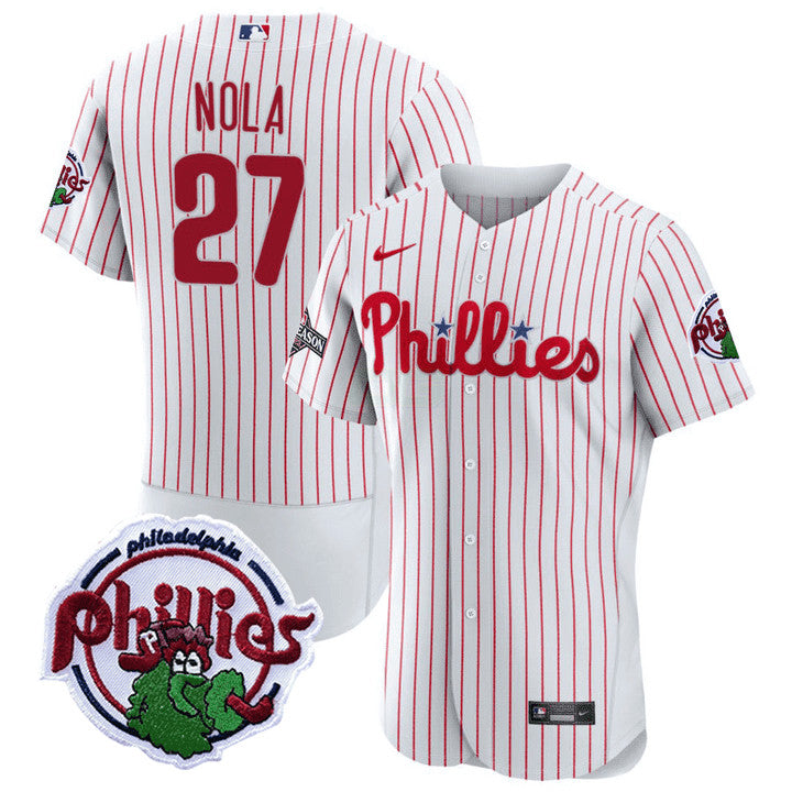 Camisa MLB Men’s Philadelphia 2023 Postseason Patch Jersey