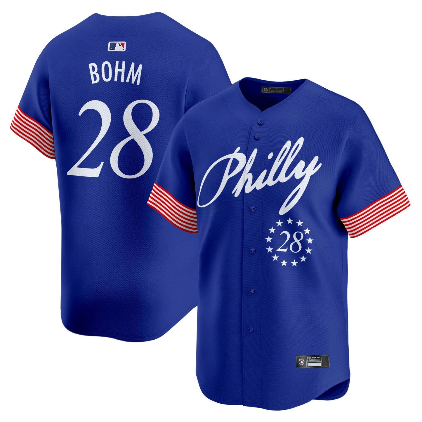 Camisa MLB Men’s Philadelphia 2025 Independence Day Vapor Premier Limited Jersey V2