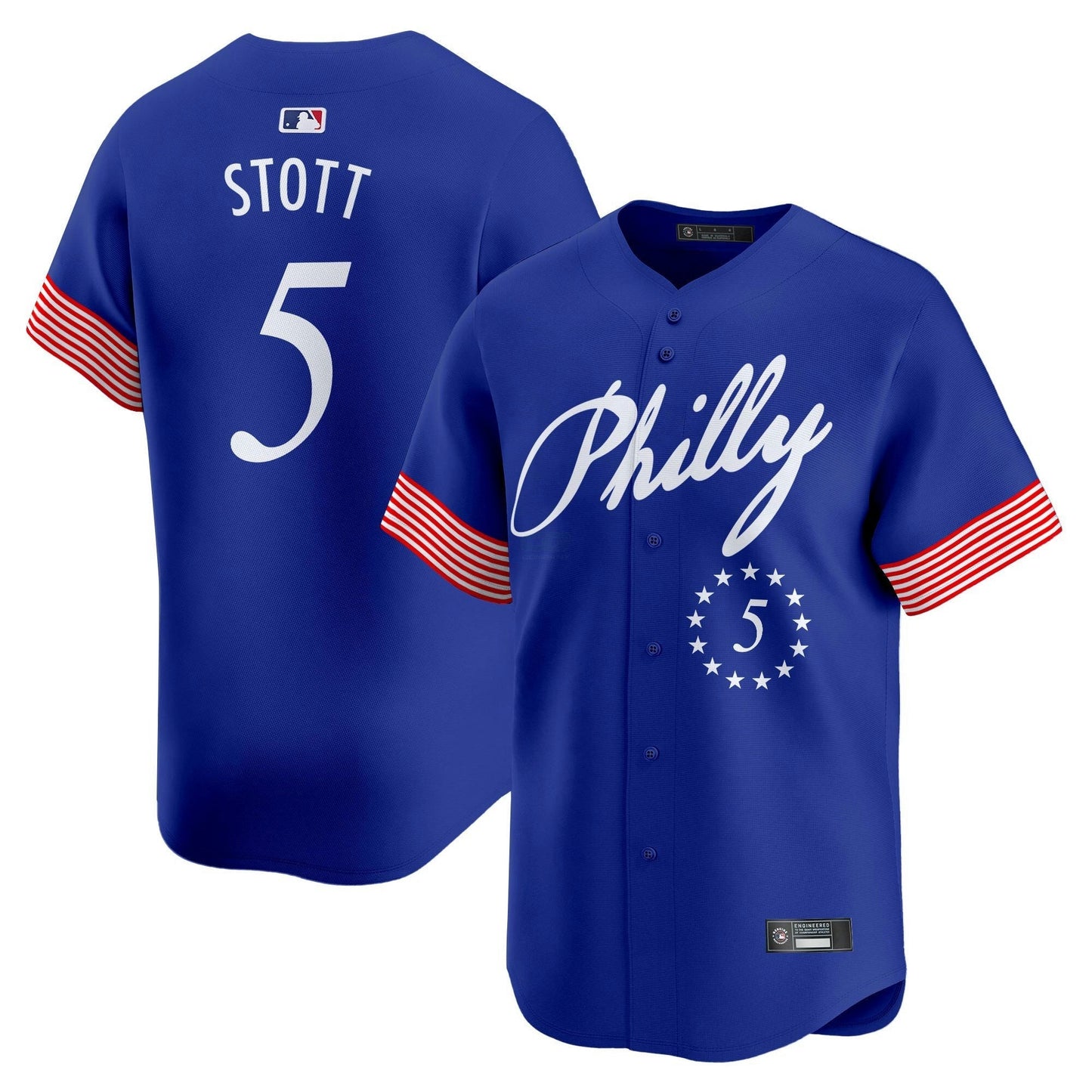 Camisa MLB Men’s Philadelphia 2025 Independence Day Vapor Premier Limited Jersey V2