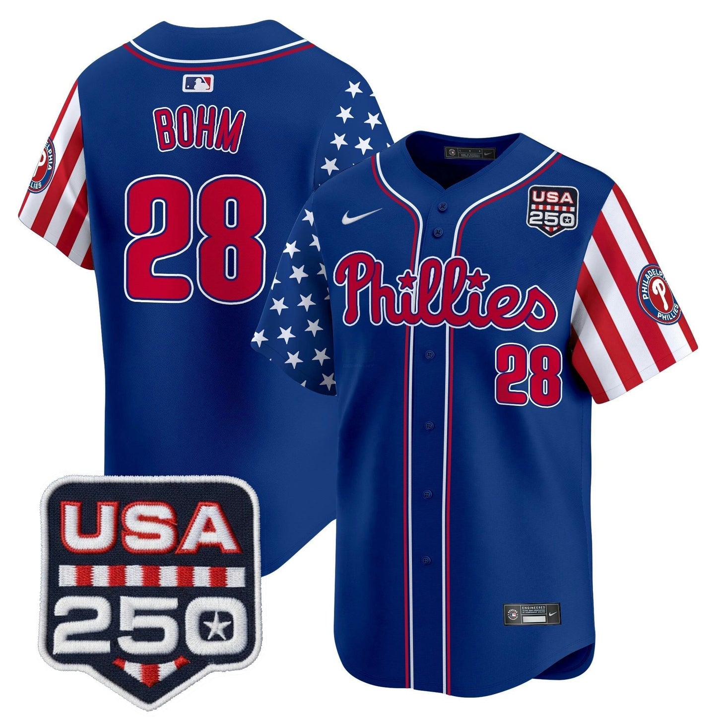 Camisa MLB Men’s Philadelphia America250 Edition Vapor Premier Limited Jersey