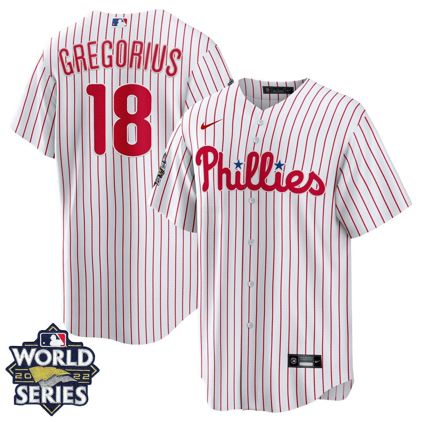 Camisa MLB Men’s Philadelphia Gold 2022 World Series Jersey