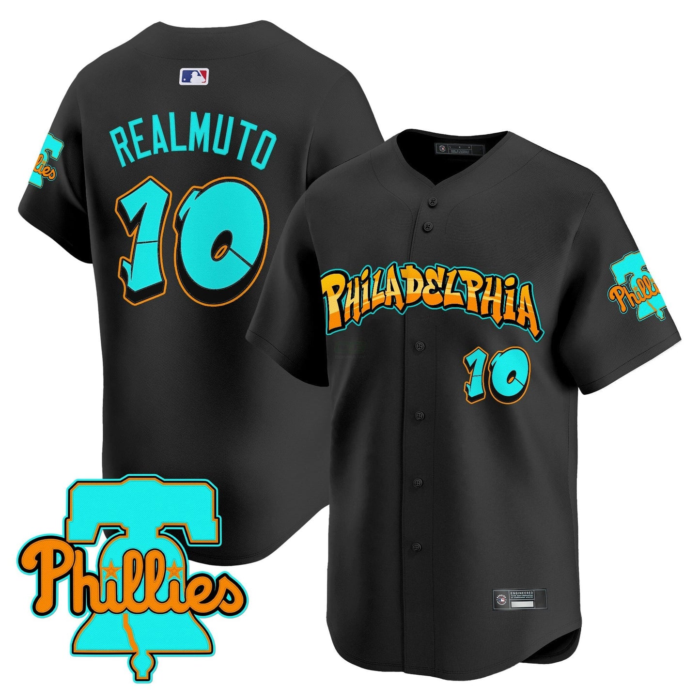 Camisa MLB Men’s Philadelphia ‘Graffiti Broad Street Edition’ Vapor Premier Limited Jersey
