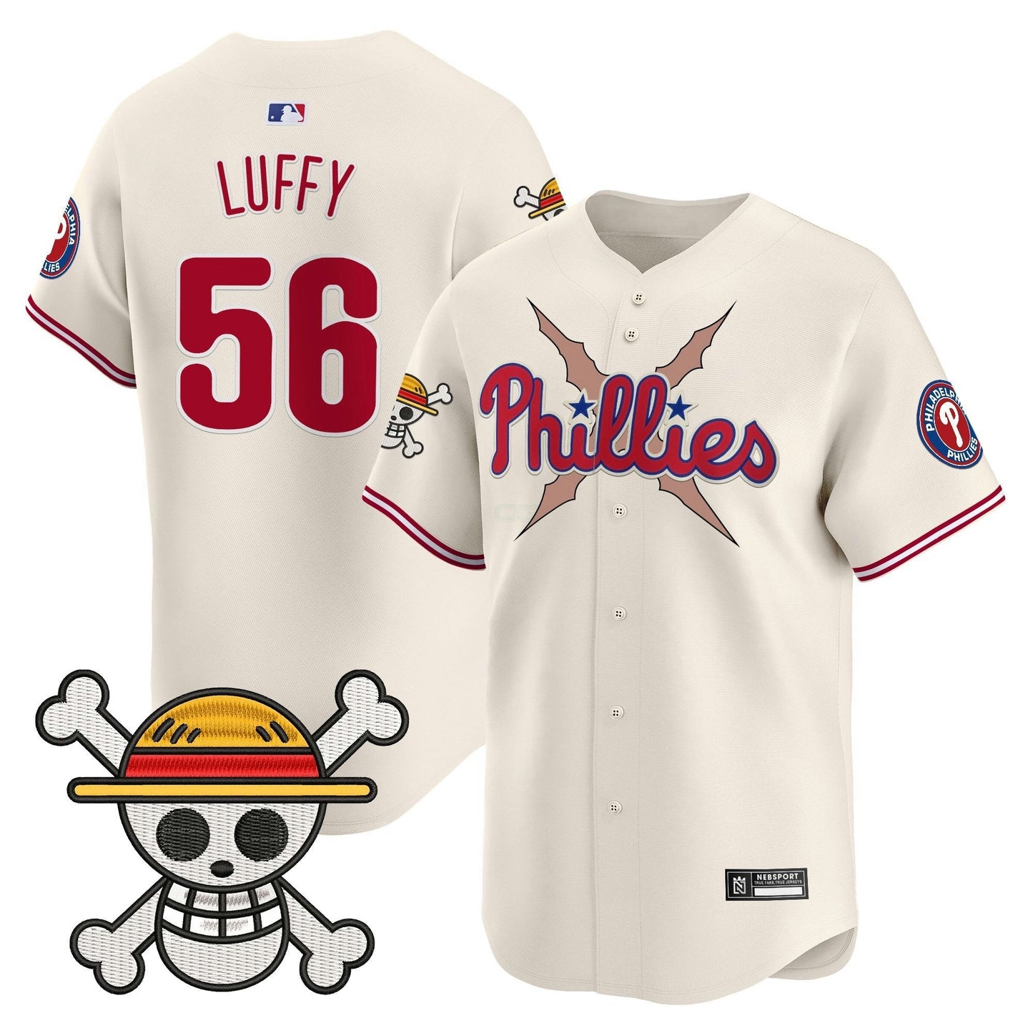 Camisa MLB Men’s Philadelphia x One Piece 2025 Vapor Premier Limited Jersey