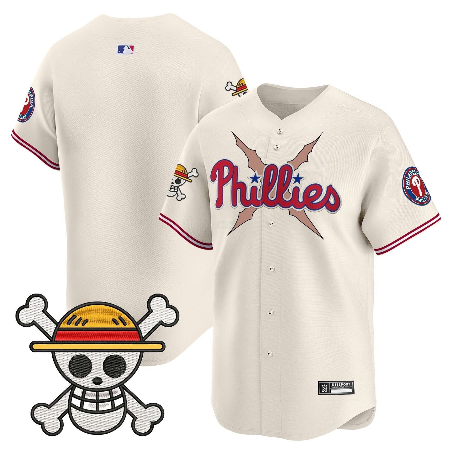 Camisa MLB Men’s Philadelphia x One Piece 2025 Vapor Premier Limited Jersey