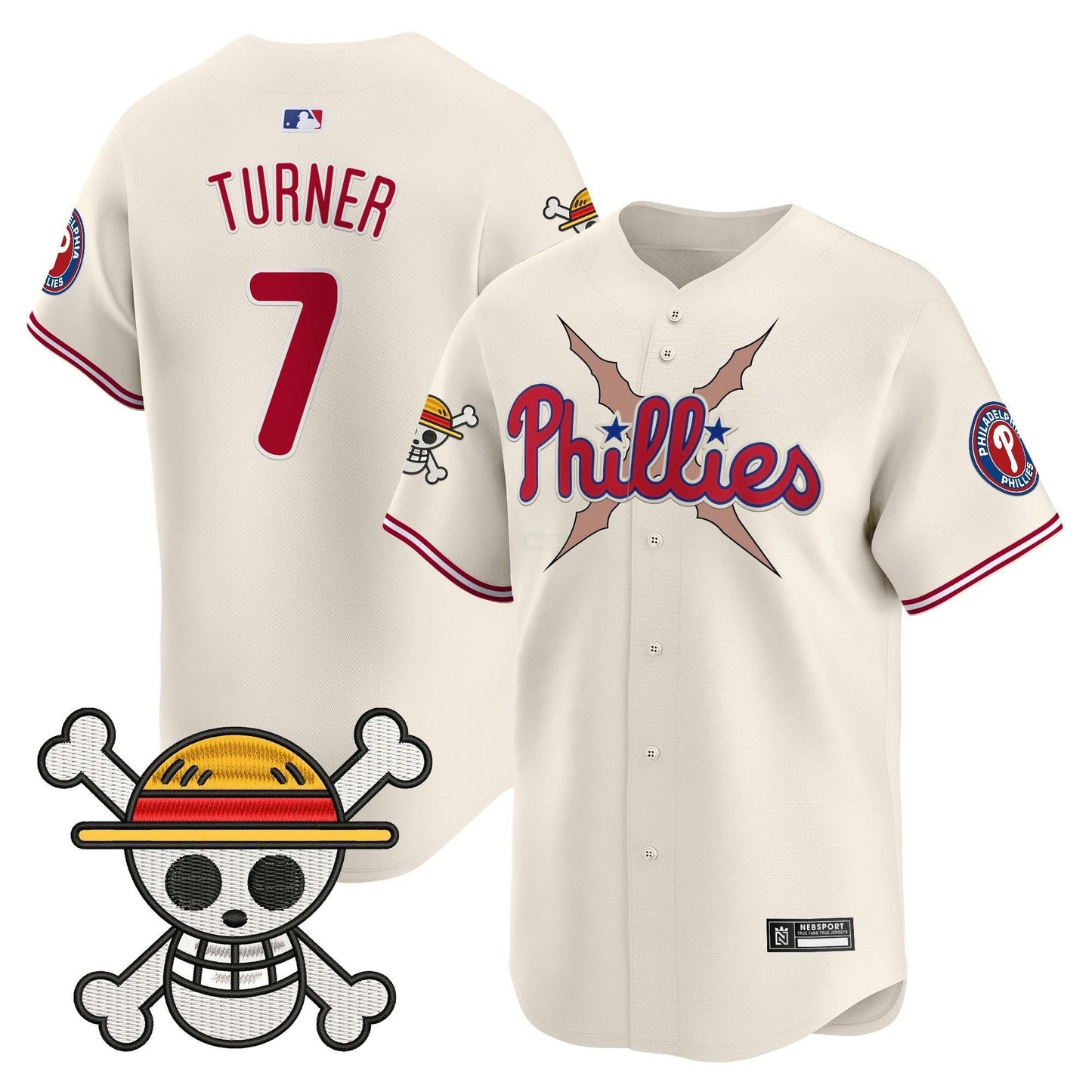 Camisa MLB Men’s Philadelphia x One Piece 2025 Vapor Premier Limited Jersey