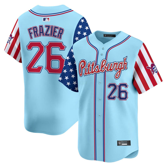 Camisa MLB Men’s Pittsburgh 2025 Independence Day Vapor Premier Limited Jersey