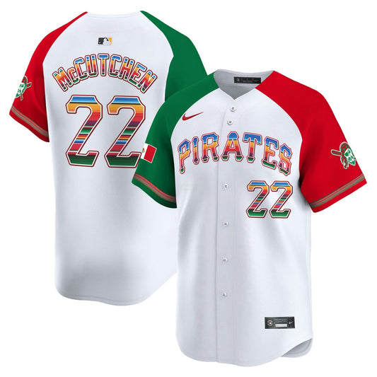 Camisa MLB Men’s Pittsburgh Mexico Vapor Premier Limited Jersey