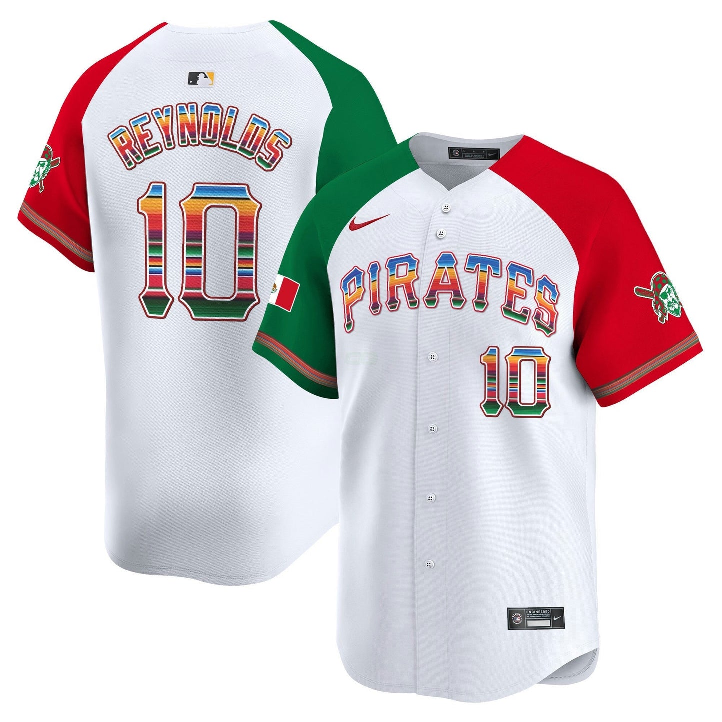 Camisa MLB Men’s Pittsburgh Mexico Vapor Premier Limited Jersey