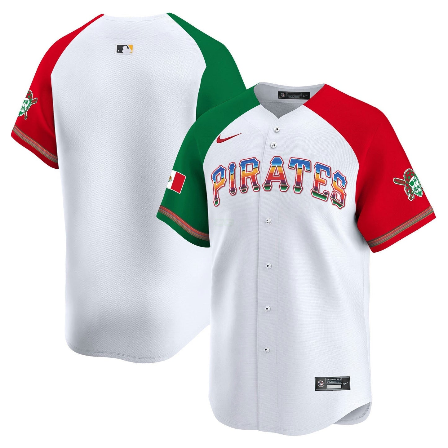 Camisa MLB Men’s Pittsburgh Mexico Vapor Premier Limited Jersey
