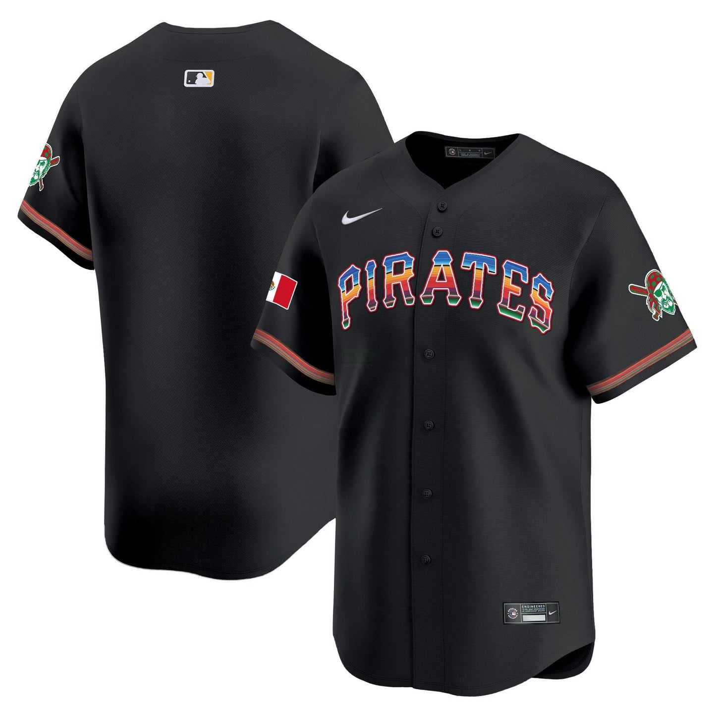 Camisa MLB Men’s Pittsburgh Mexico Vapor Premier Limited Jersey