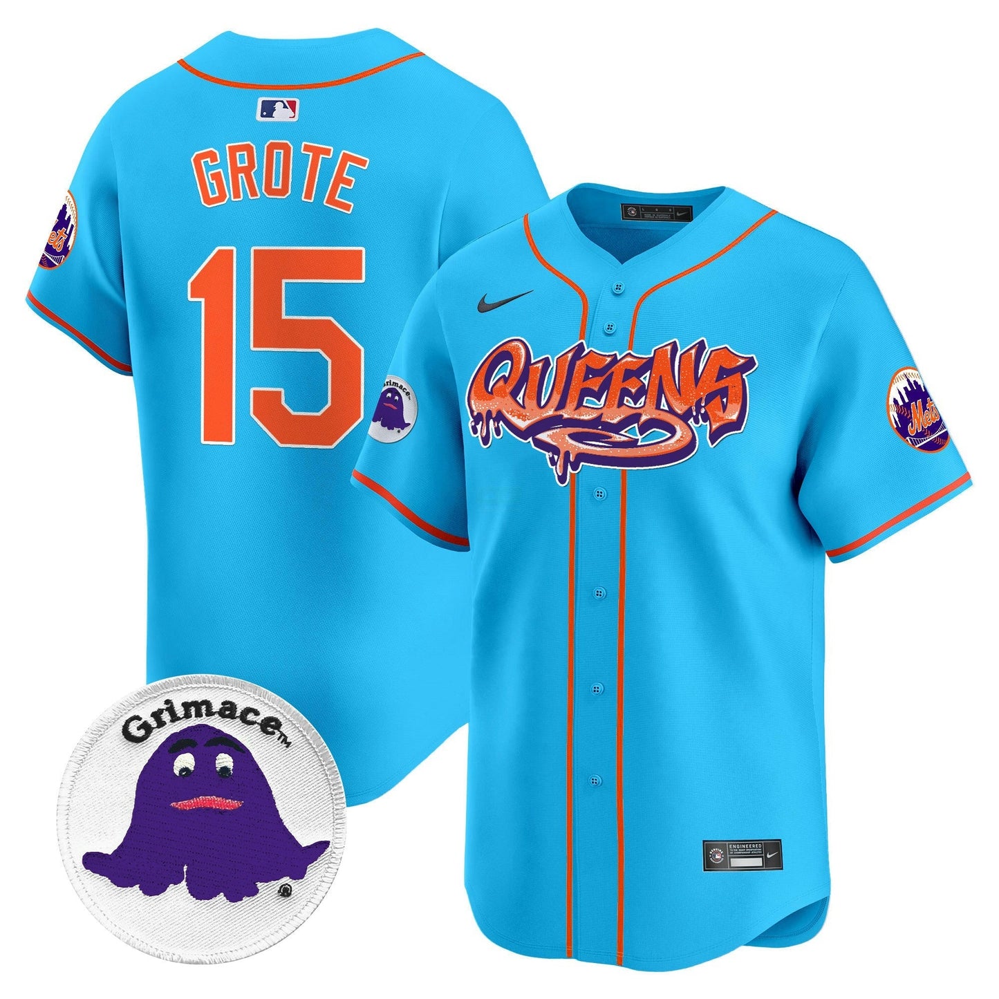 Camisa MLB Men’s Queens Graffiti Vapor Premier Limited Jersey