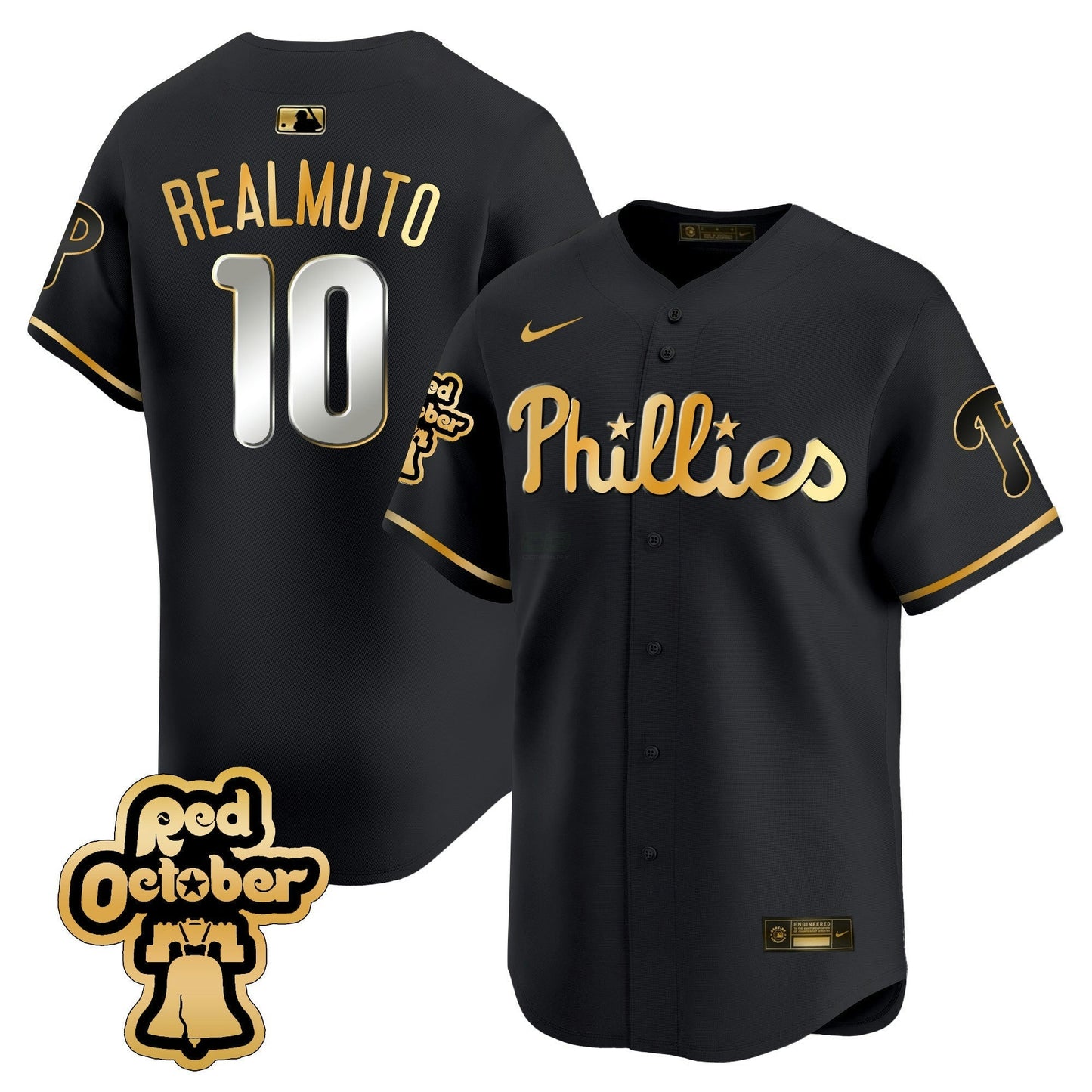 Camisa MLB Men’s Red Octorber Patch Vapor Premier Limited Jersey