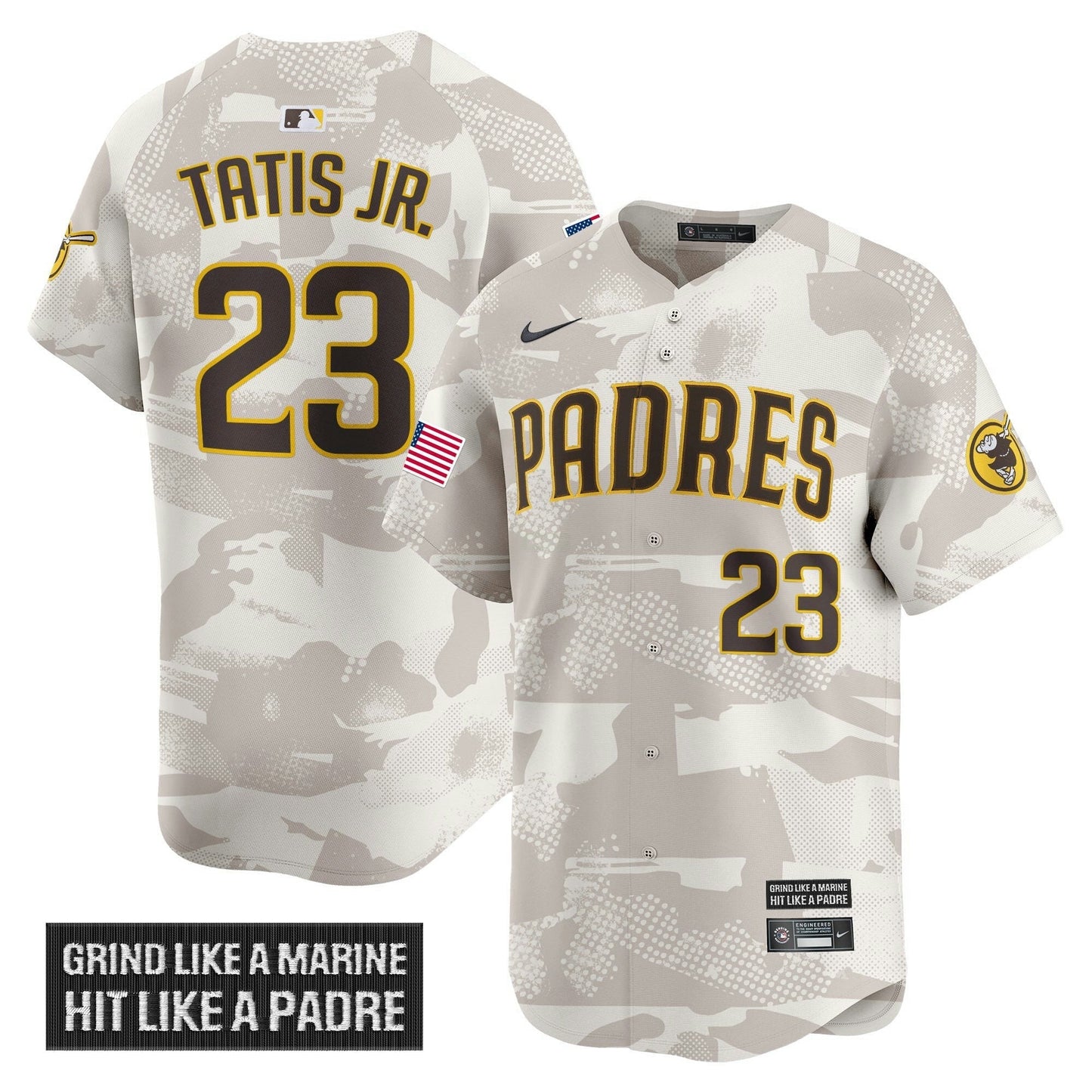 Camisa MLB Men’s San Diego 2025 Armed Forces Day Vapor Premier Limited Jersey