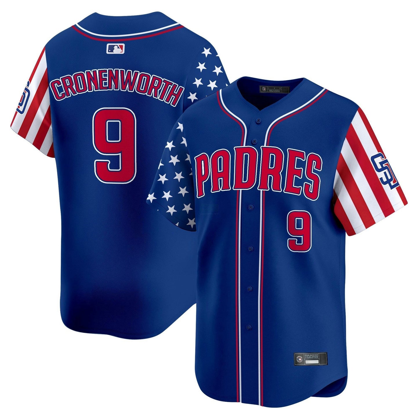 Camisa MLB Men’s San Diego 2025 Independence Day Vapor Premier Limited Jersey