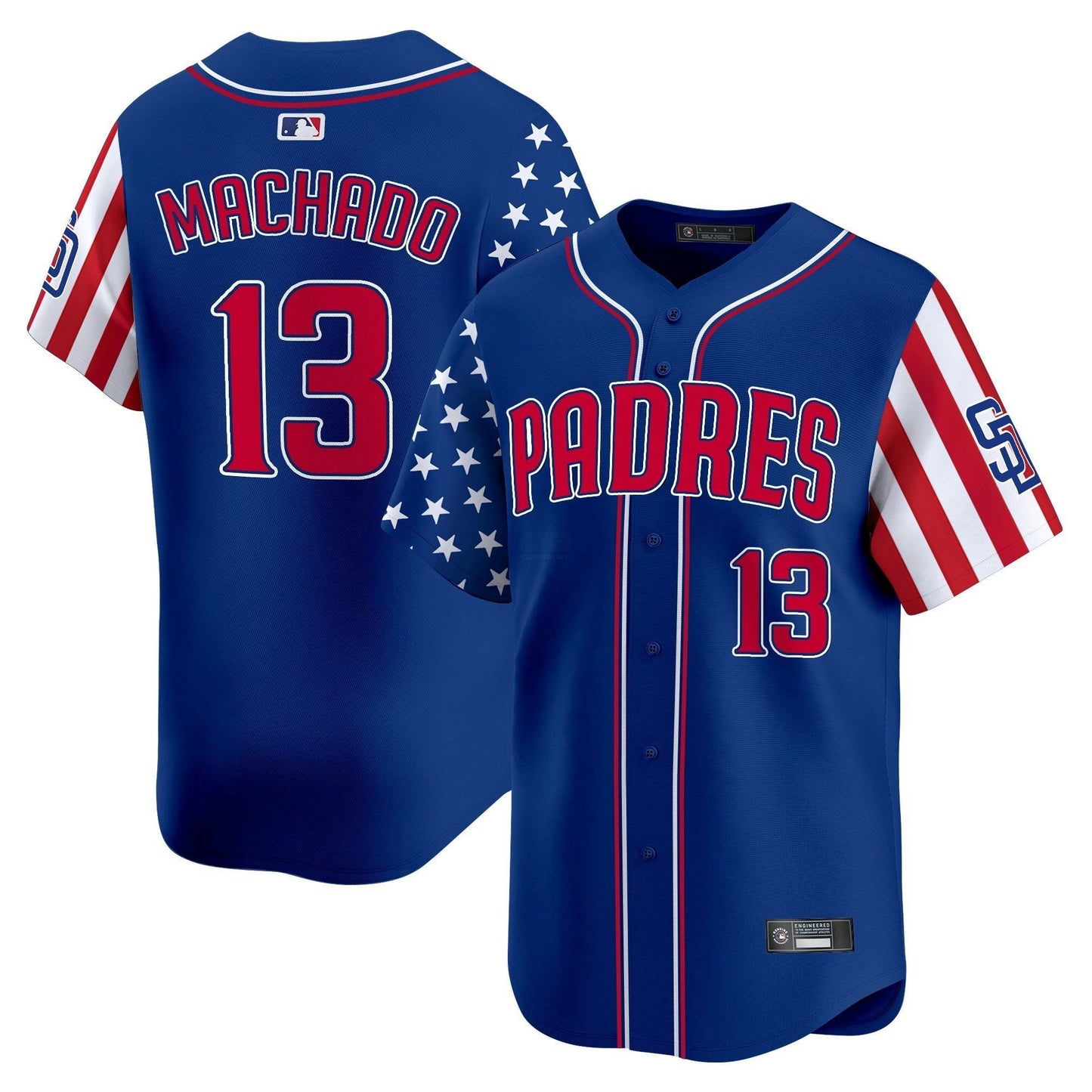 Camisa MLB Men’s San Diego 2025 Independence Day Vapor Premier Limited Jersey