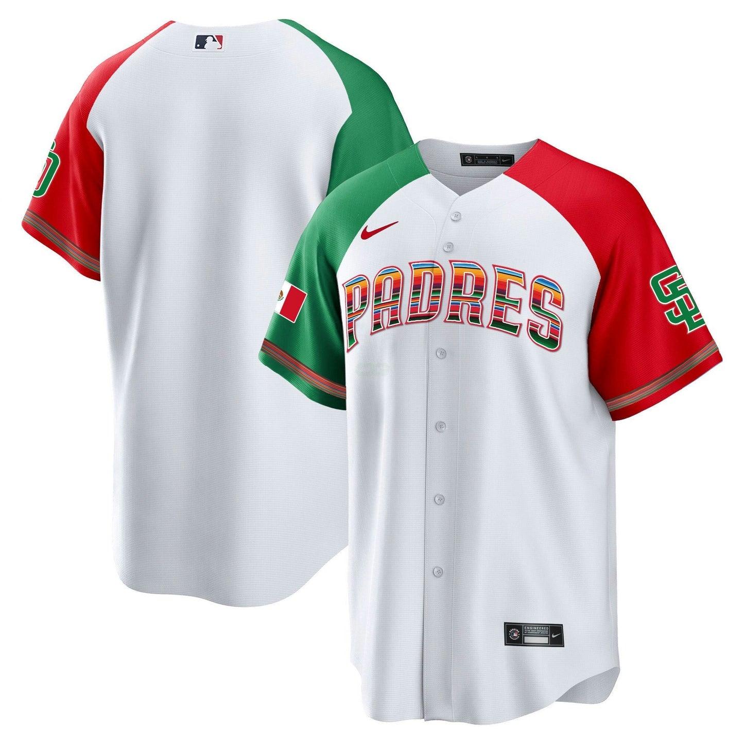 Camisa MLB Men’s San Diego Mexico Cool Base Limited Jersey