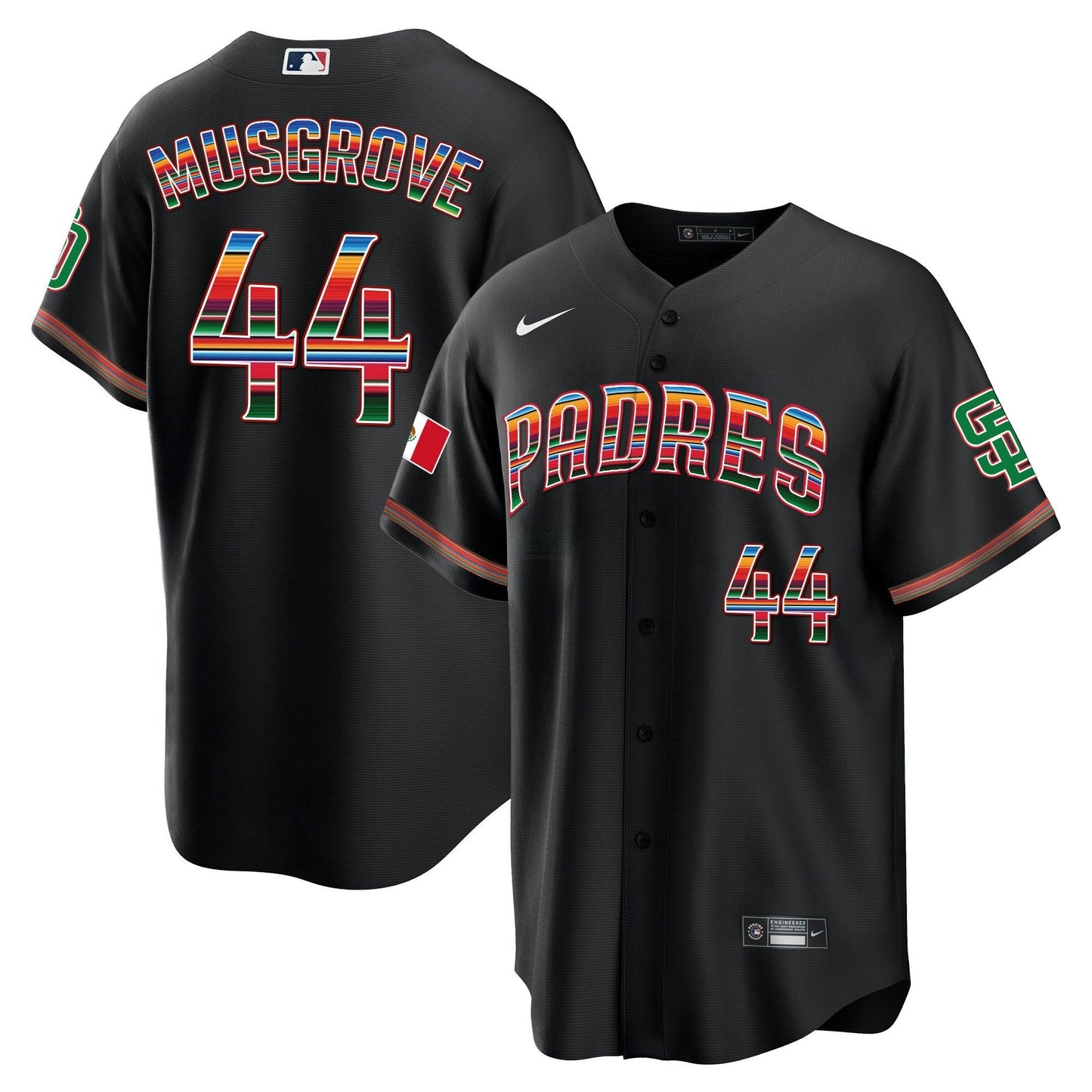 Camisa MLB Men’s San Diego Mexico Cool Base Limited Jersey