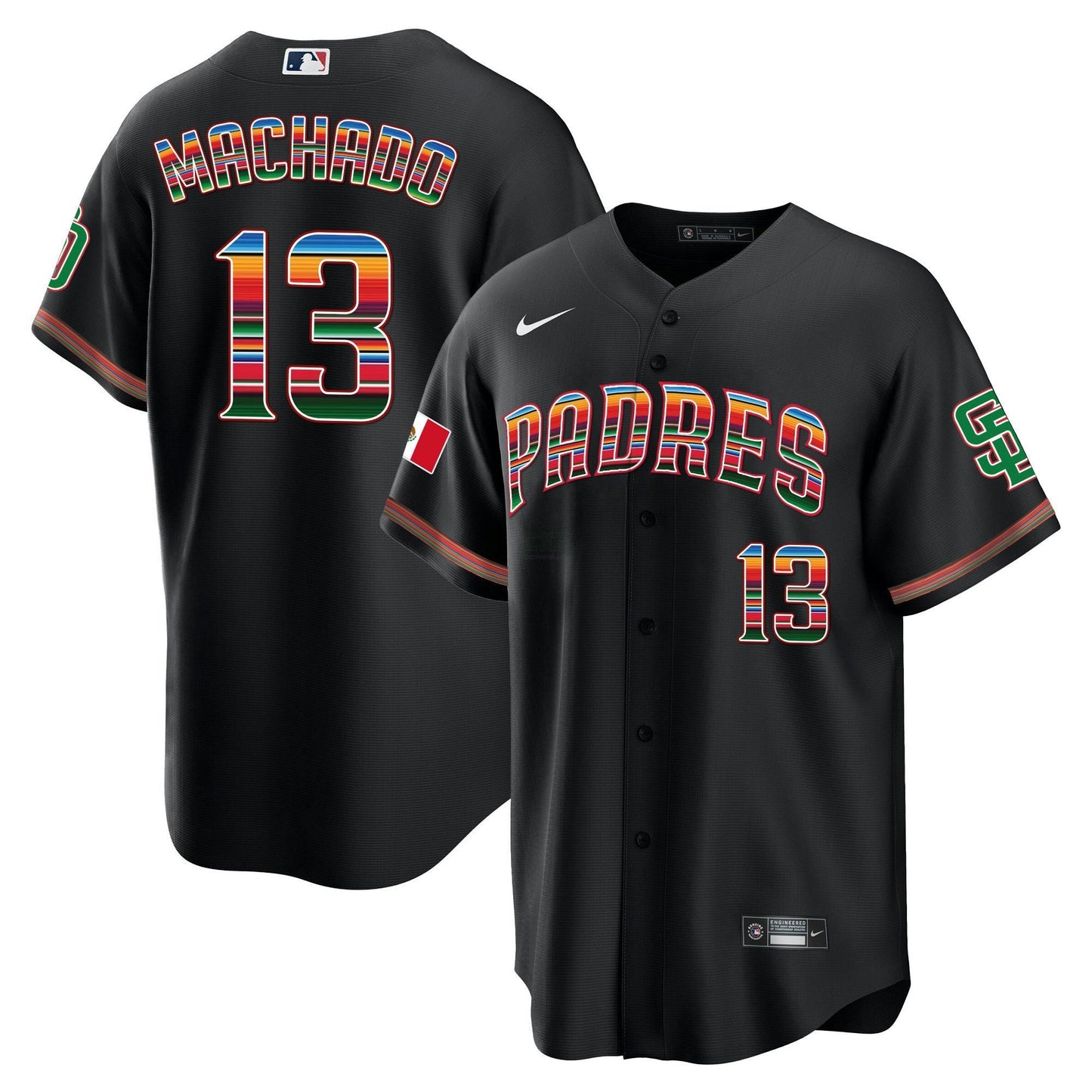 Camisa MLB Men’s San Diego Mexico Cool Base Limited Jersey