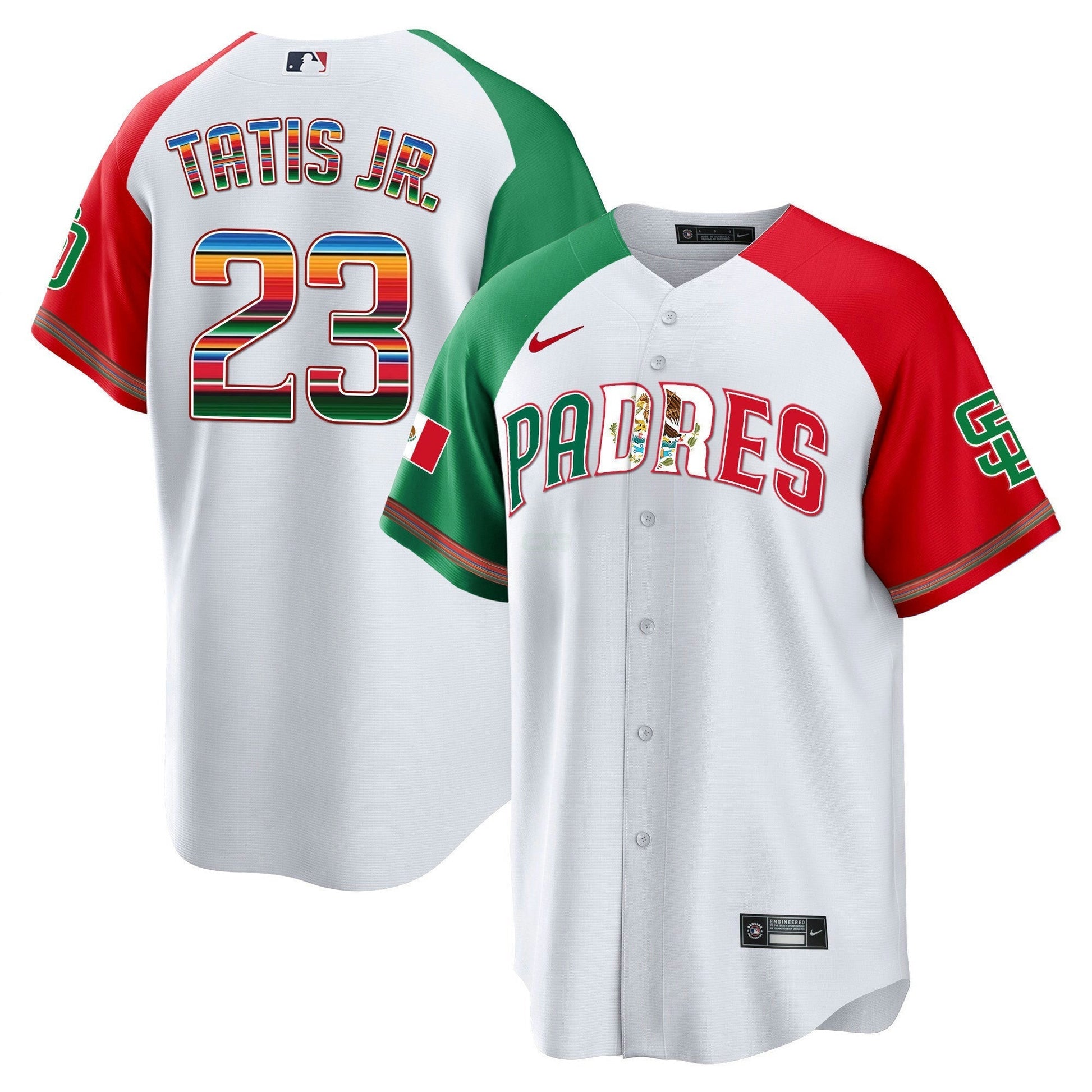 Camisa MLB Men’s San Diego Mexico Cool Base Limited Jersey V2