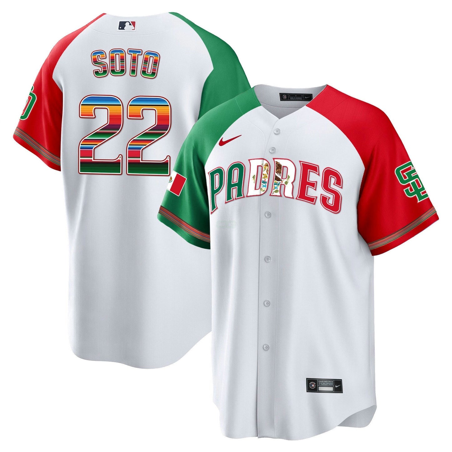 Camisa MLB Men’s San Diego Mexico Cool Base Limited Jersey V2