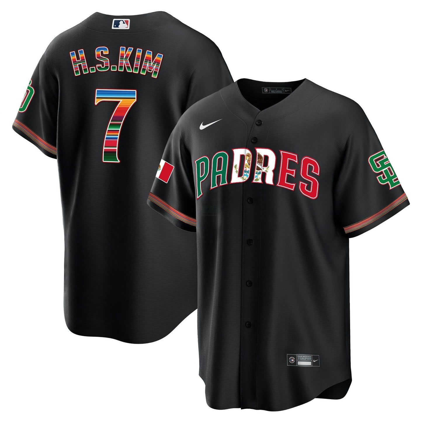 Camisa MLB Men’s San Diego Mexico Cool Base Limited Jersey V2