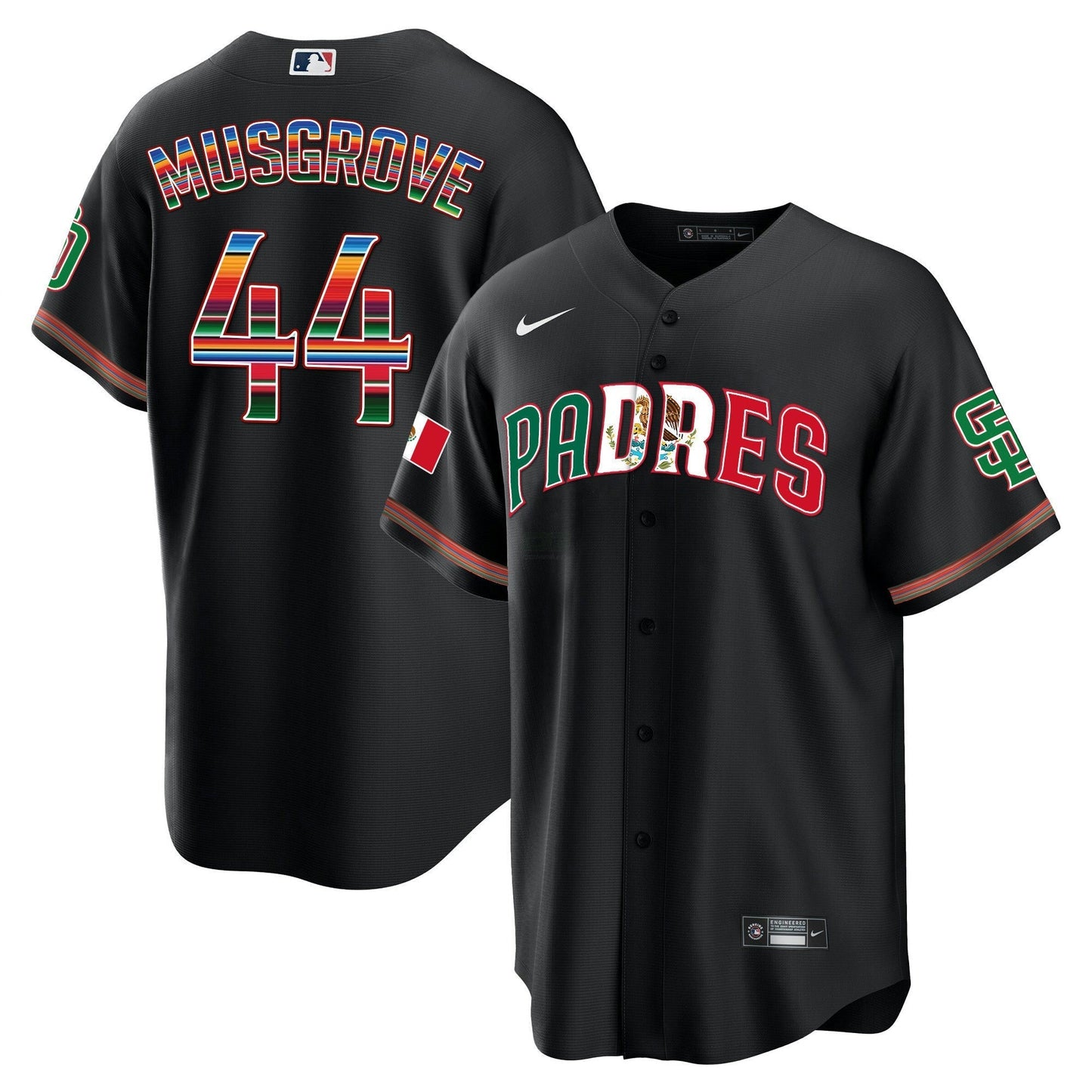Camisa MLB Men’s San Diego Mexico Cool Base Limited Jersey V2