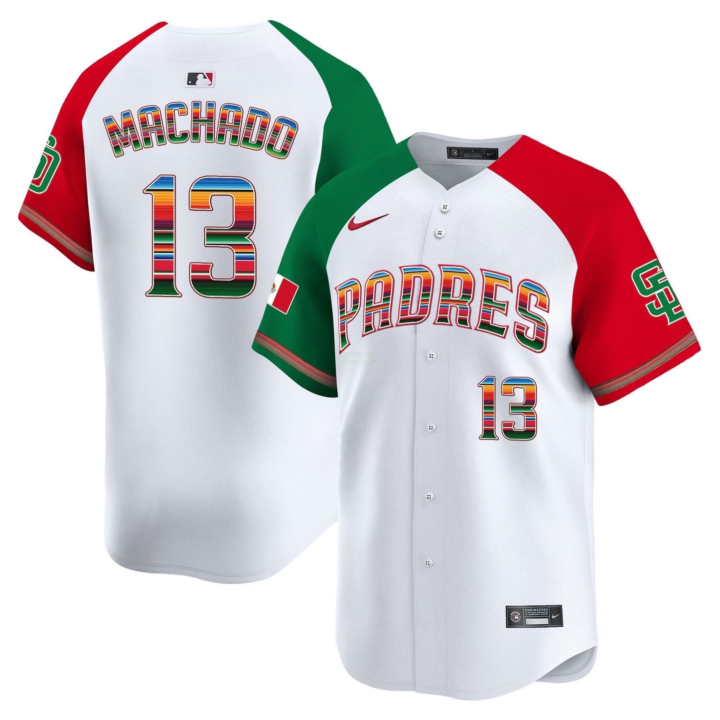 Camisa MLB Men’s San Diego Mexico Premier Limited Jersey