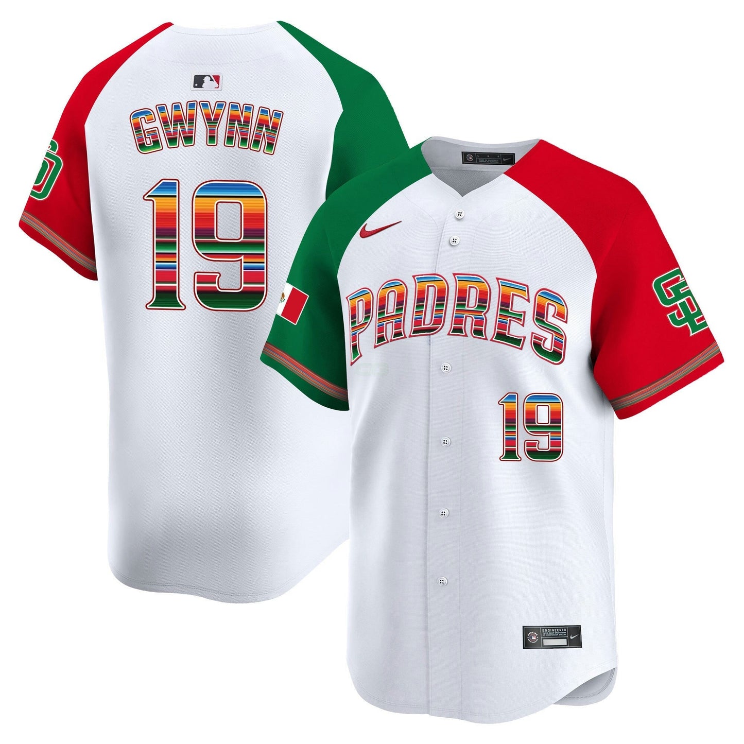 Camisa MLB Men’s San Diego Mexico Premier Limited Jersey