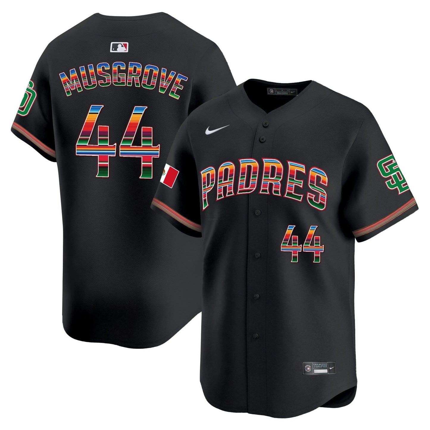 Camisa MLB Men’s San Diego Mexico Premier Limited Jersey