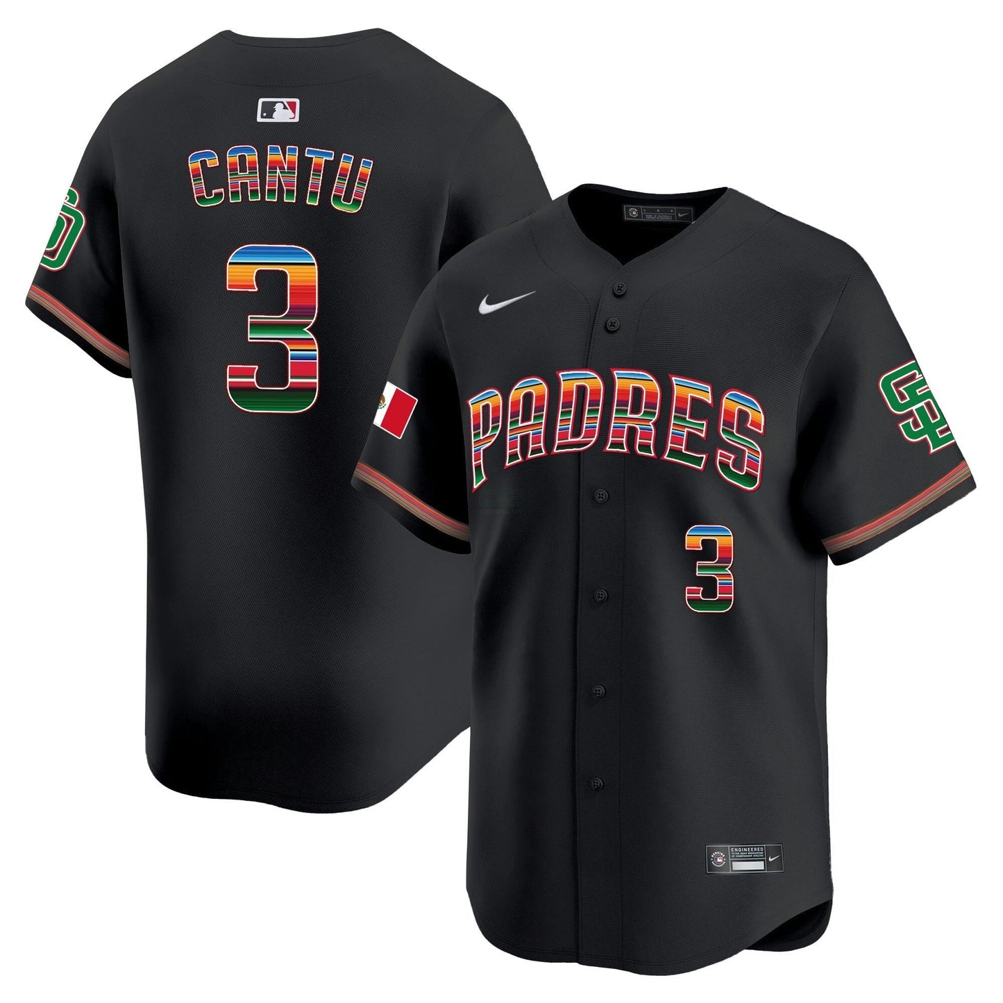 Camisa MLB Men’s San Diego Mexico Premier Limited Jersey