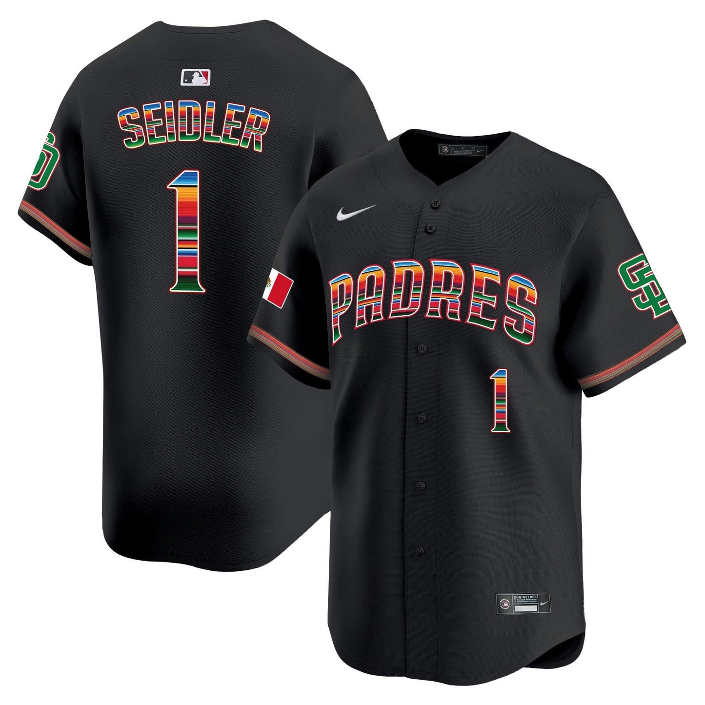 Camisa MLB Men’s San Diego Mexico Premier Limited Jersey