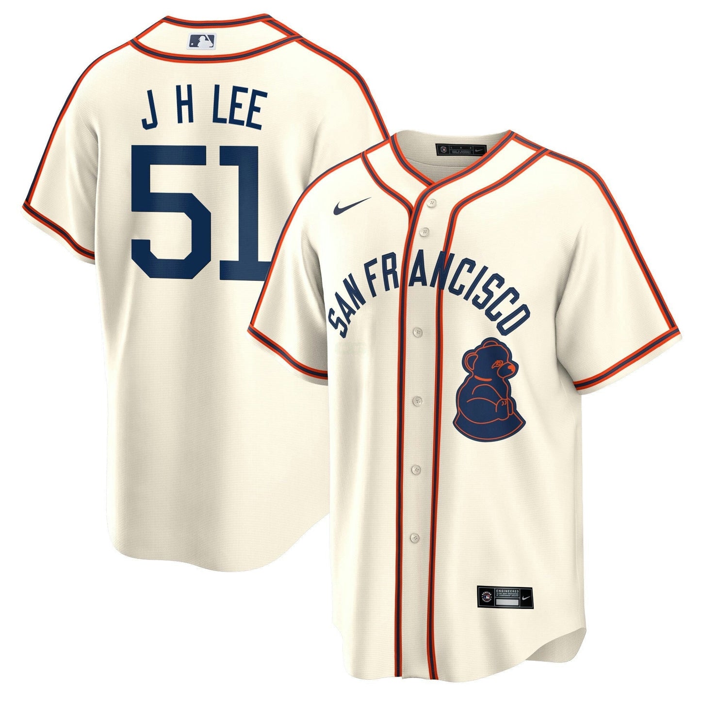 Camisa MLB Men’s San Francisco 2024 Rickwood Classic Vapor Premier Limited Jersey