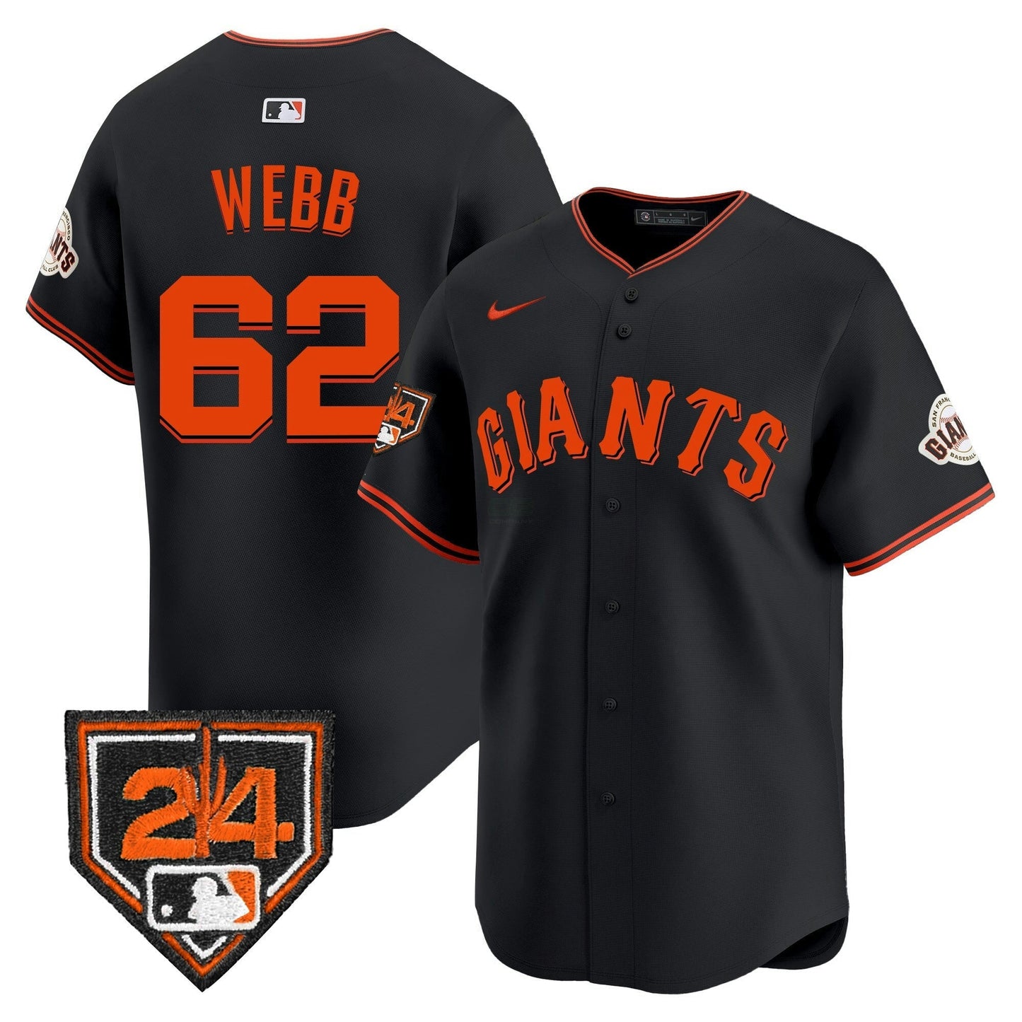 Camisa MLB Men’s San Francisco 2024 Spring Training Vapor Premier Limited Jersey