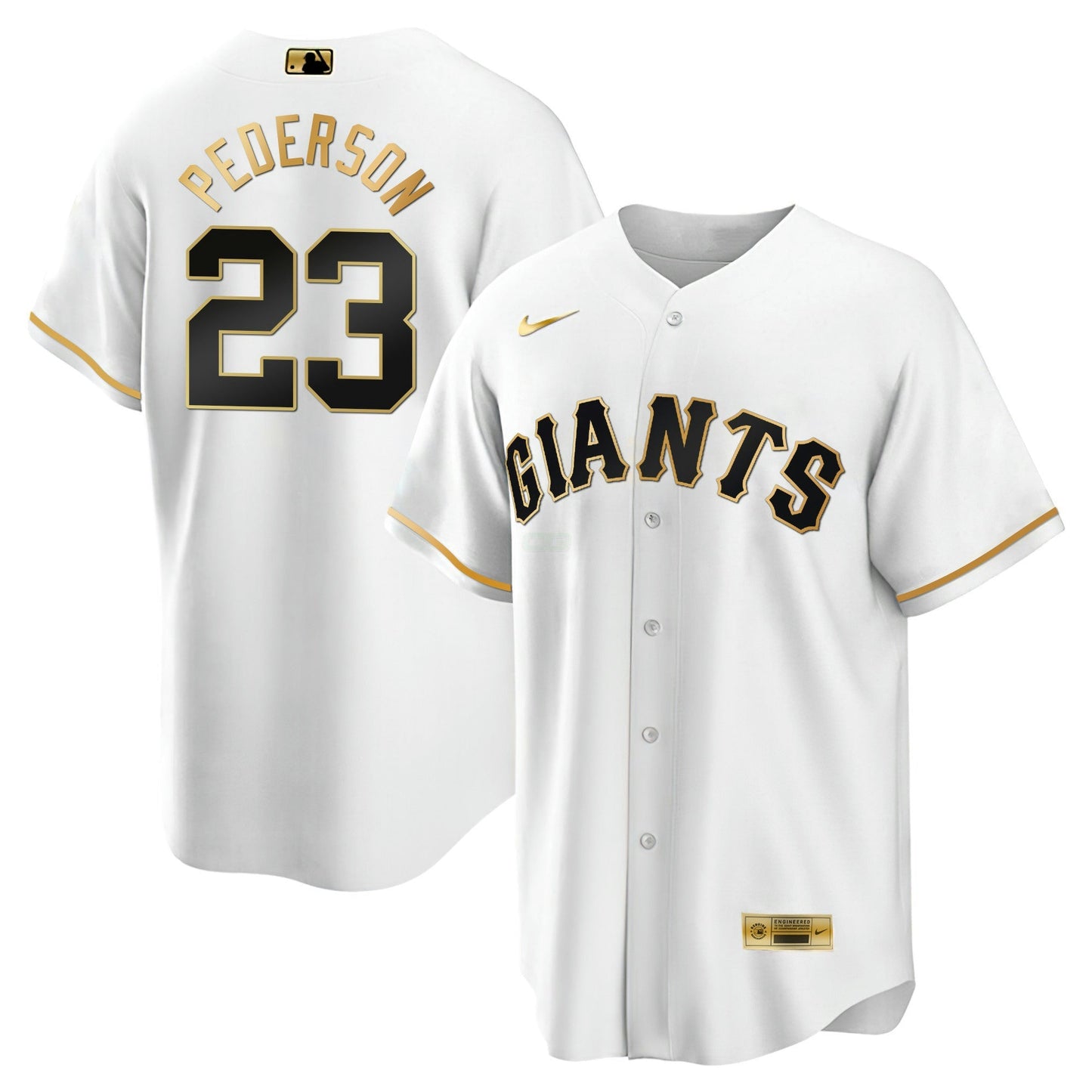 Camisa MLB Men’s San Francisco Black Limited & Dourada Jersey