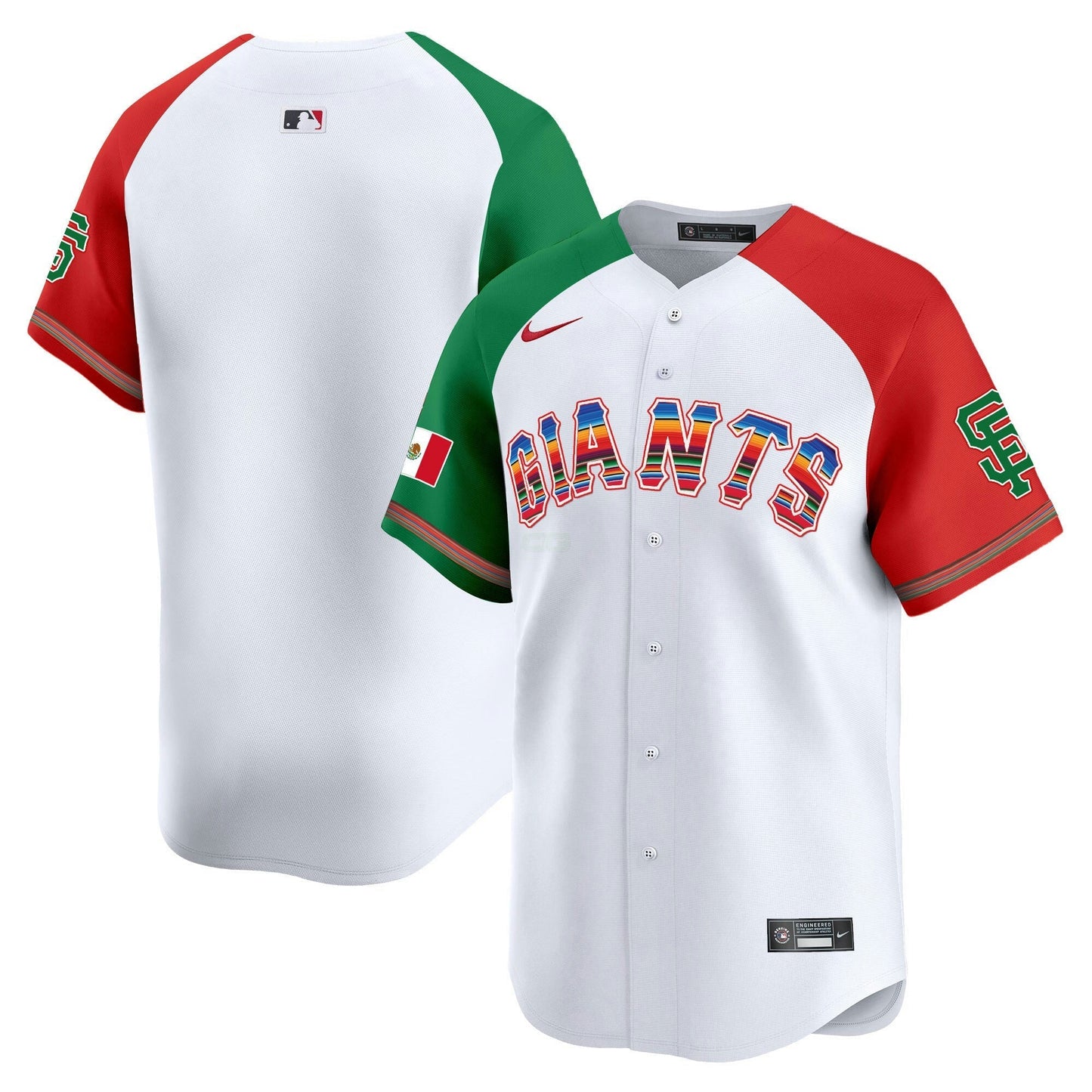 Camisa MLB Men’s San Francisco Mexico Vapor Premier Limited Jersey