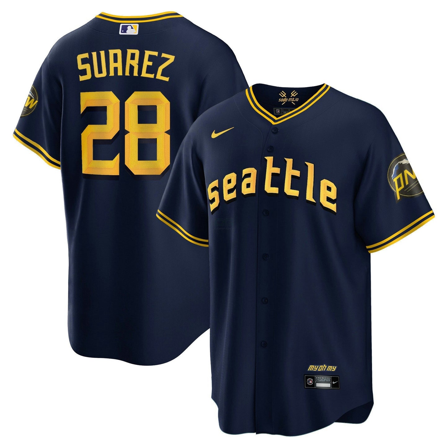 Camisa MLB Men’s Seattle City Connect Vapor Premier Limited Jersey