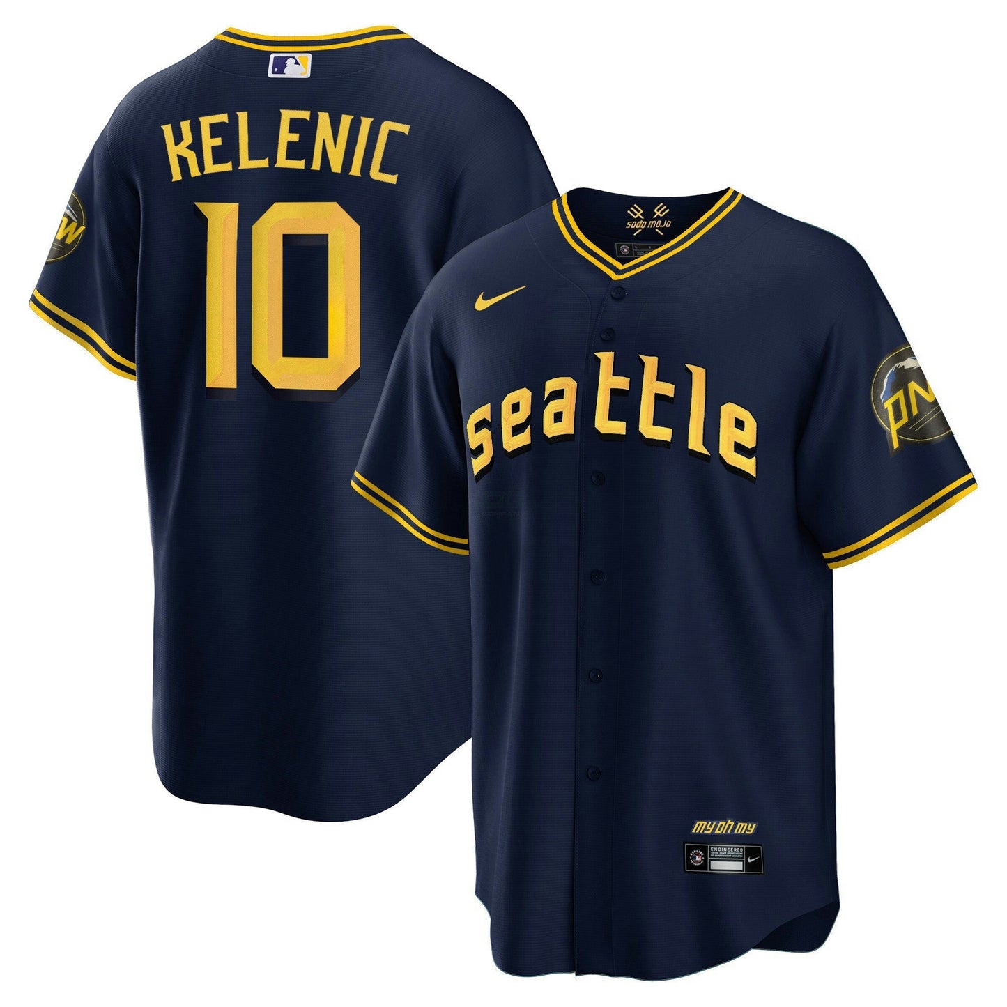 Camisa MLB Men’s Seattle City Connect Vapor Premier Limited Jersey
