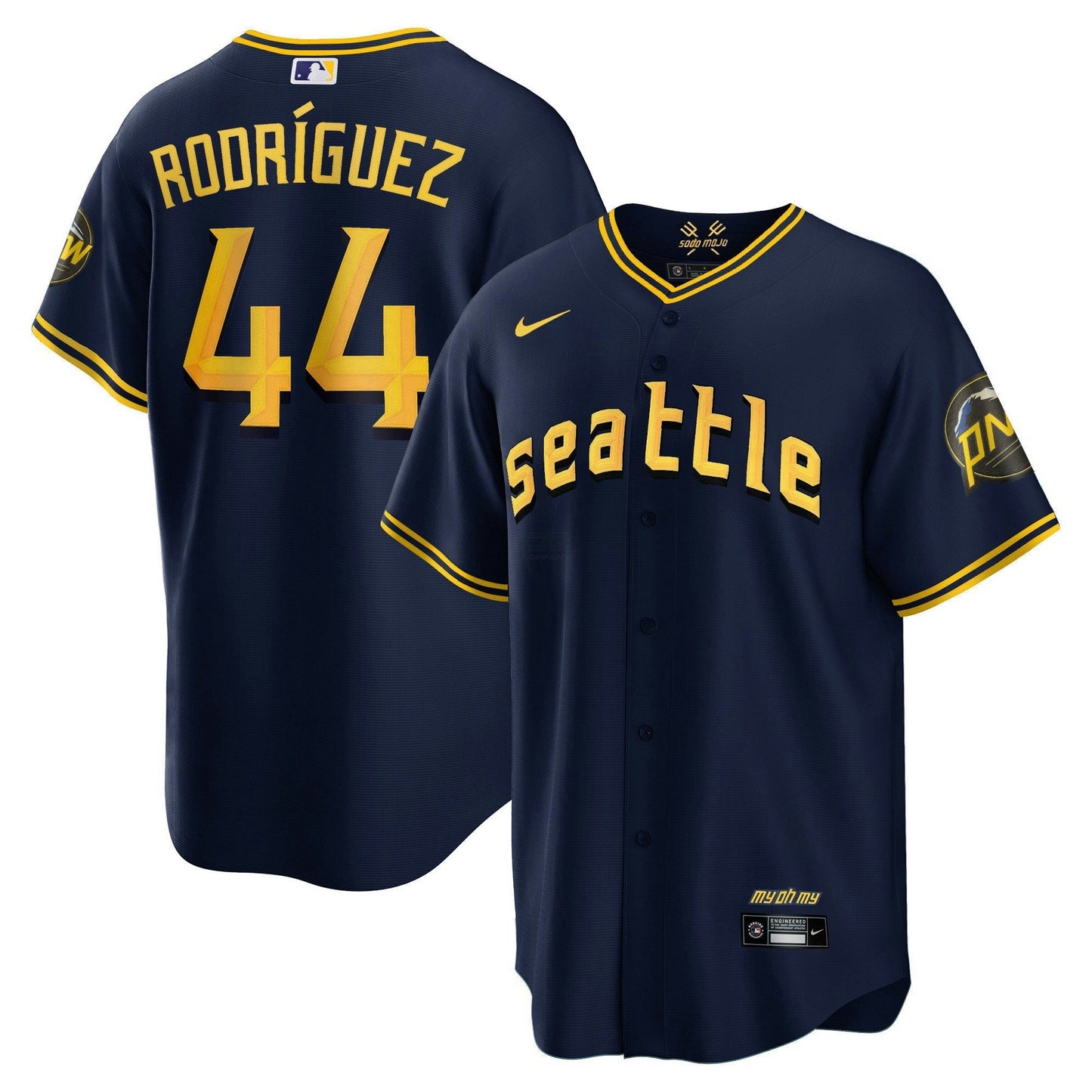 Camisa MLB Men’s Seattle City Connect Vapor Premier Limited Jersey