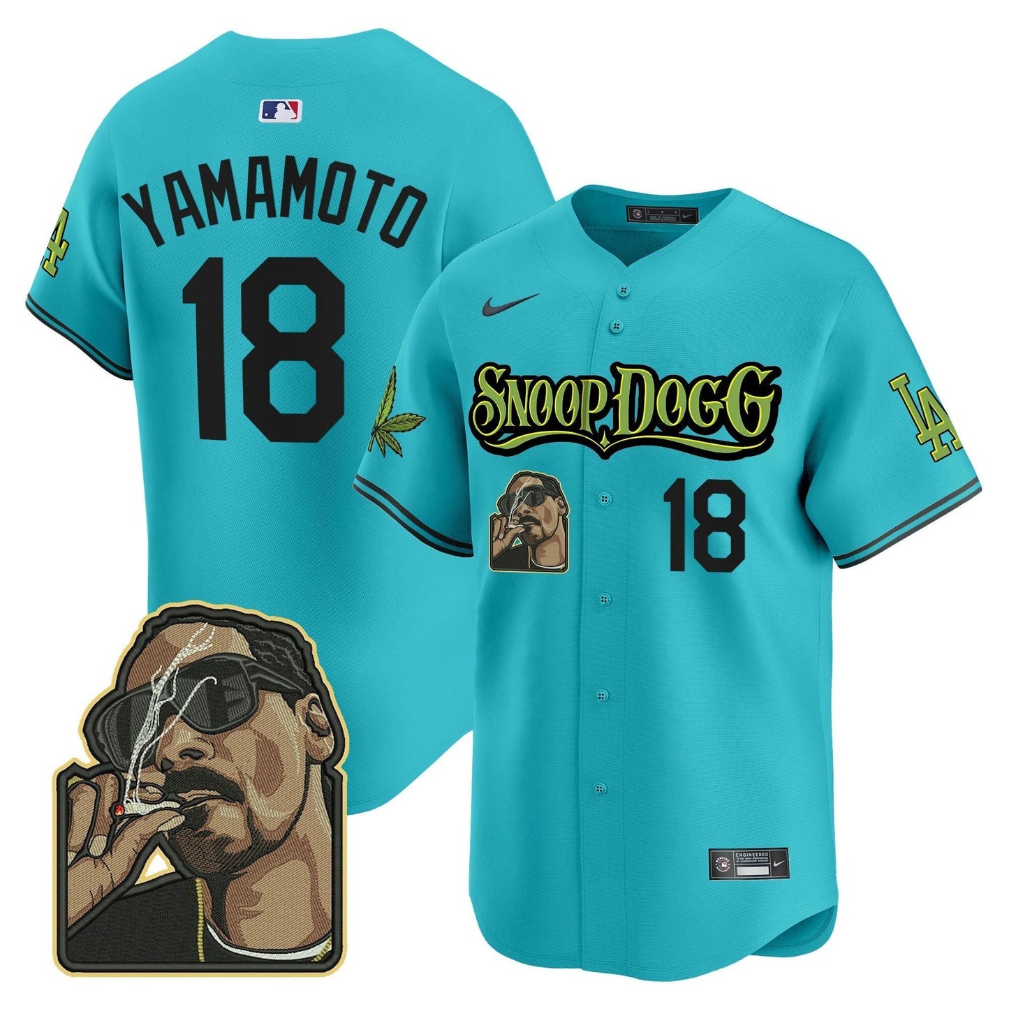 Camisa MLB Men’s Snoop Dogg Vapor Premier Limited Jersey – Stitched
