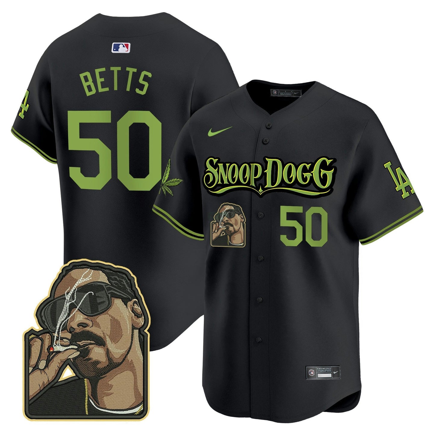 Camisa MLB Men’s Snoop Dogg Vapor Premier Limited Jersey – Stitched