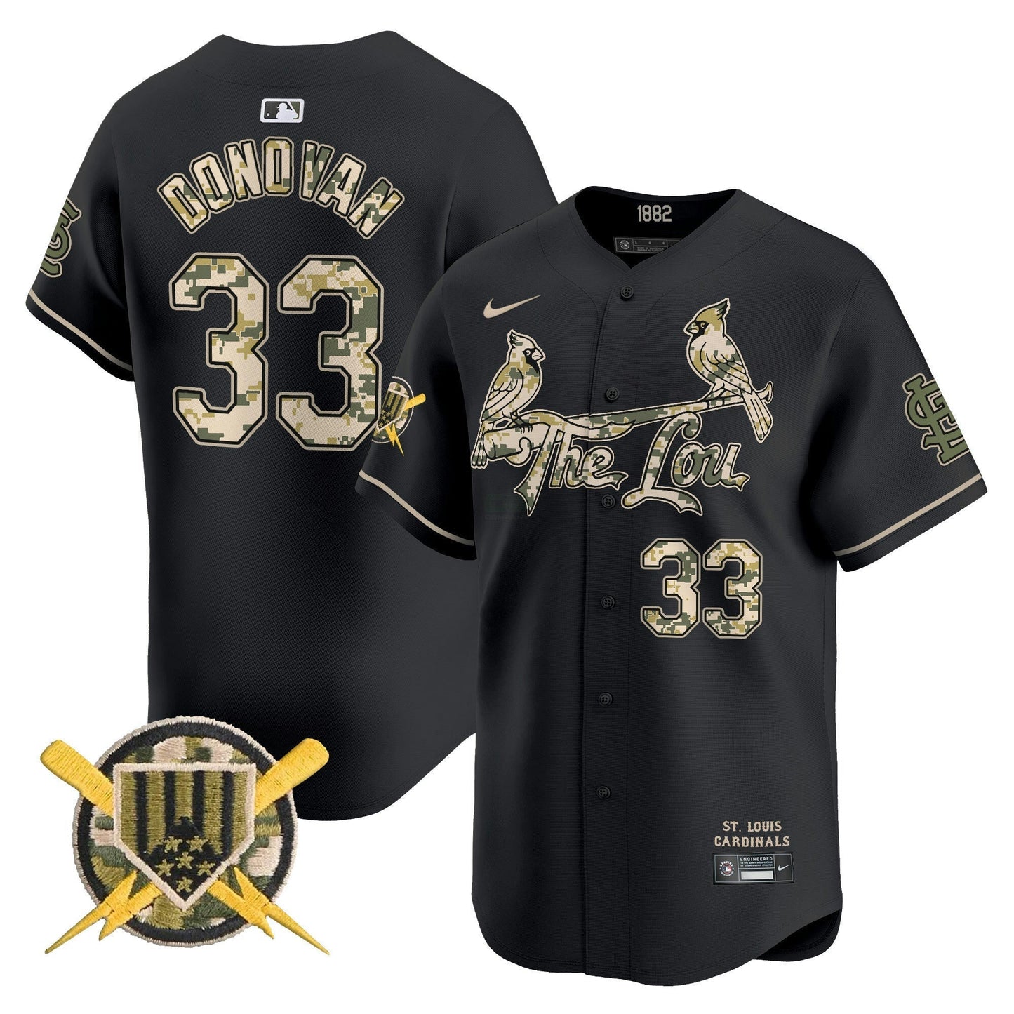 Camisa MLB Men’s St. Louis Armed Forces Day Vapor Premier Limited Jersey