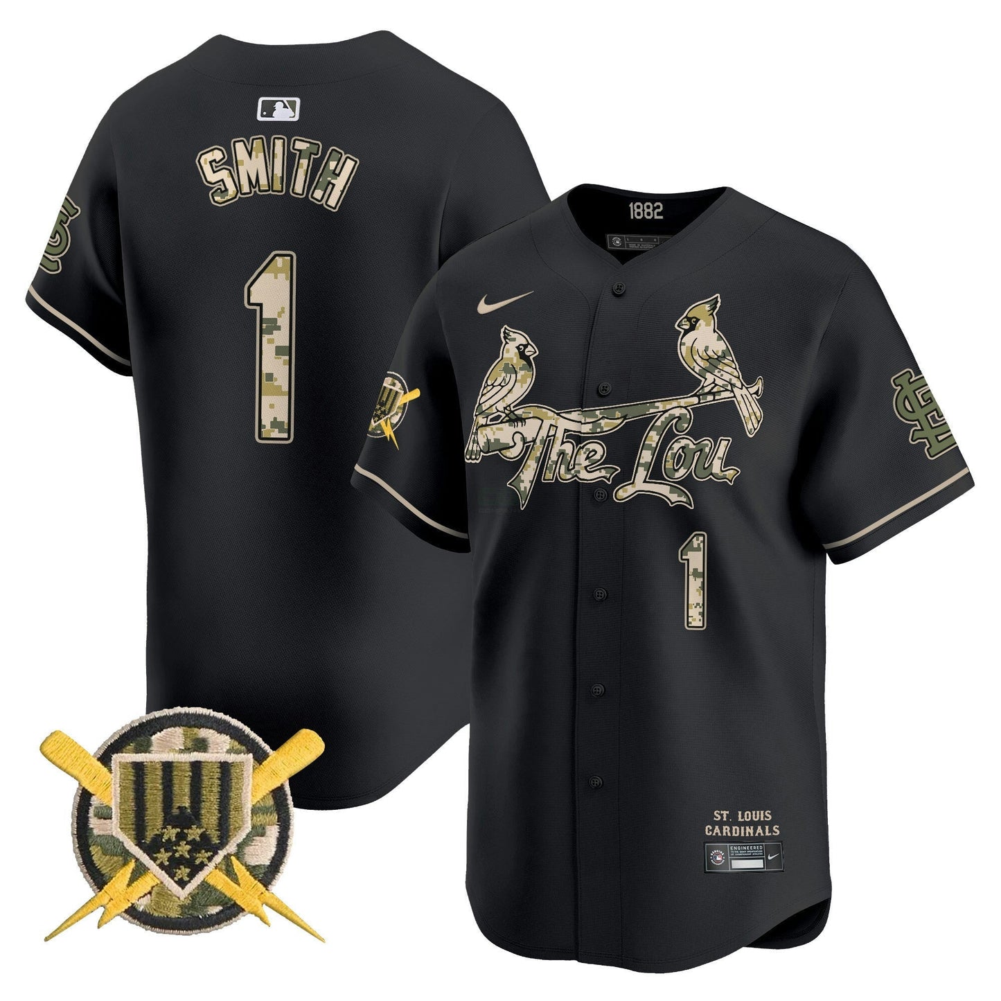 Camisa MLB Men’s St. Louis Armed Forces Day Vapor Premier Limited Jersey