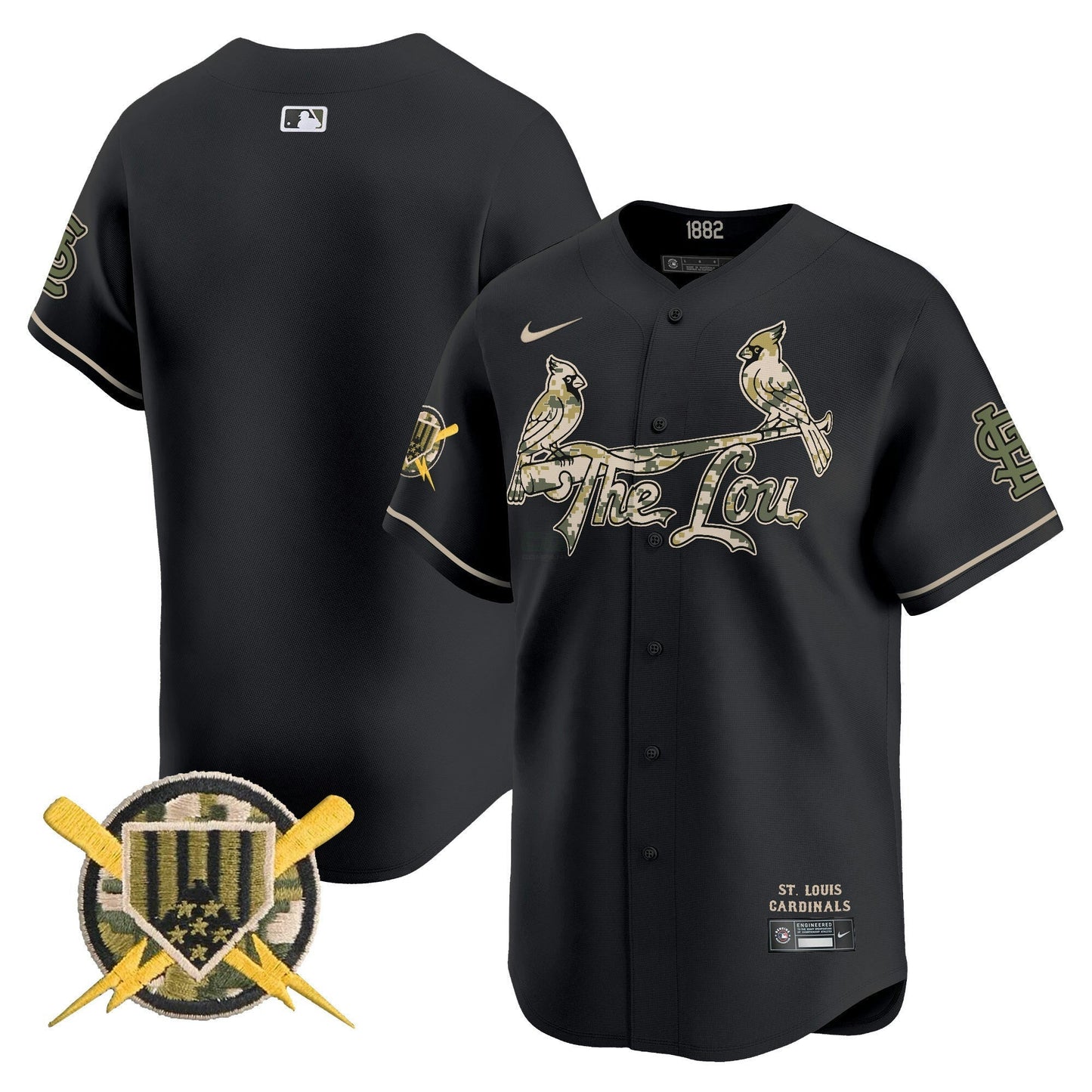 Camisa MLB Men’s St. Louis Armed Forces Day Vapor Premier Limited Jersey