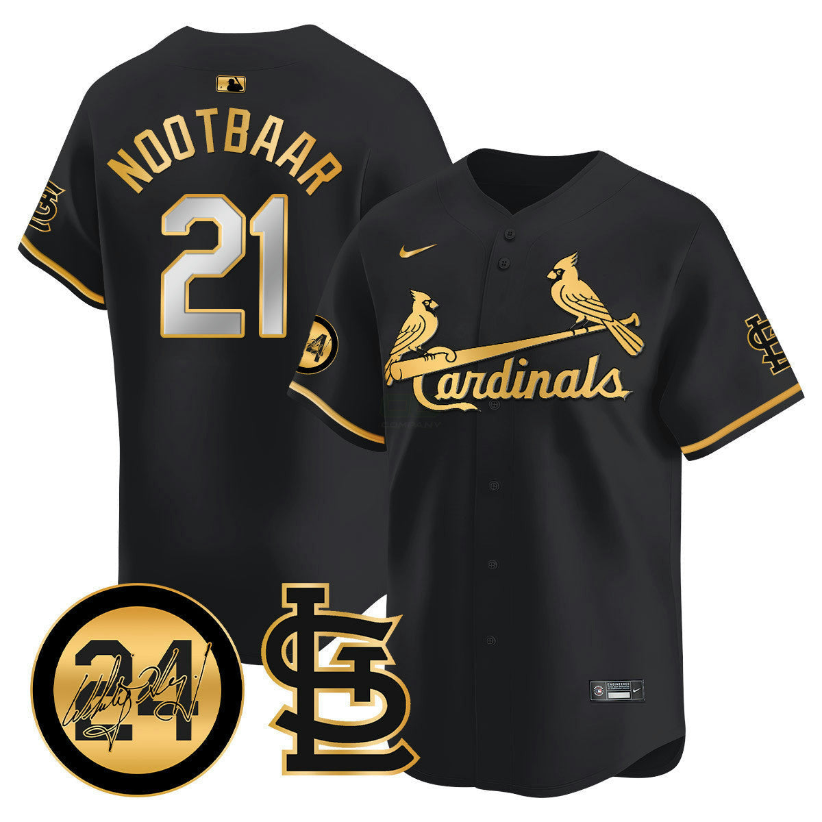 Camisa MLB Men’s St. Louis Memorial Vapor Premier Limited Jersey