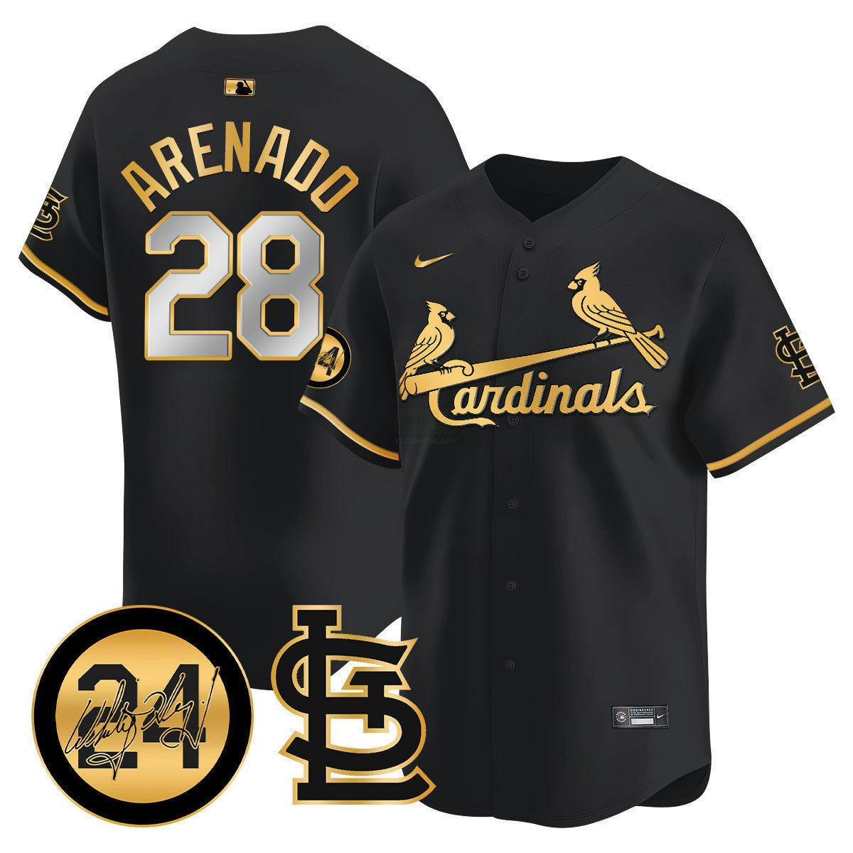 Camisa MLB Men’s St. Louis Memorial Vapor Premier Limited Jersey