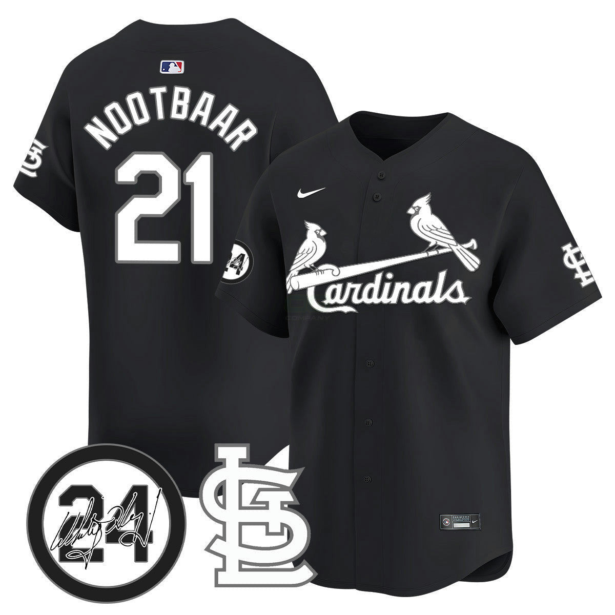 Camisa MLB Men’s St. Louis Memorial Vapor Premier Limited Jersey