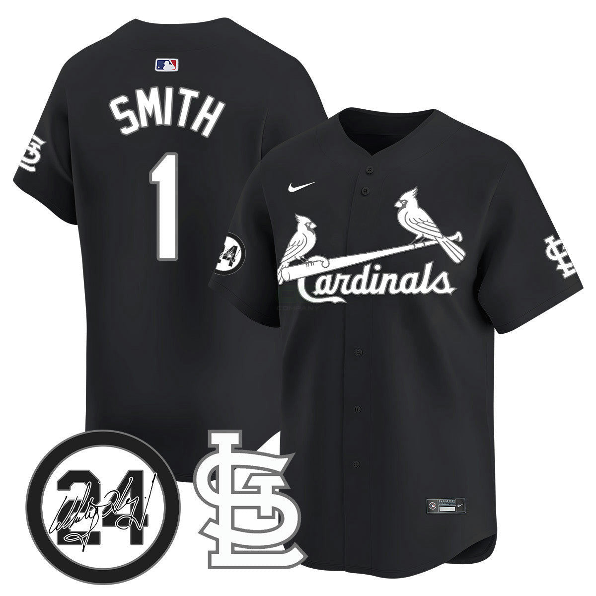 Camisa MLB Men’s St. Louis Memorial Vapor Premier Limited Jersey