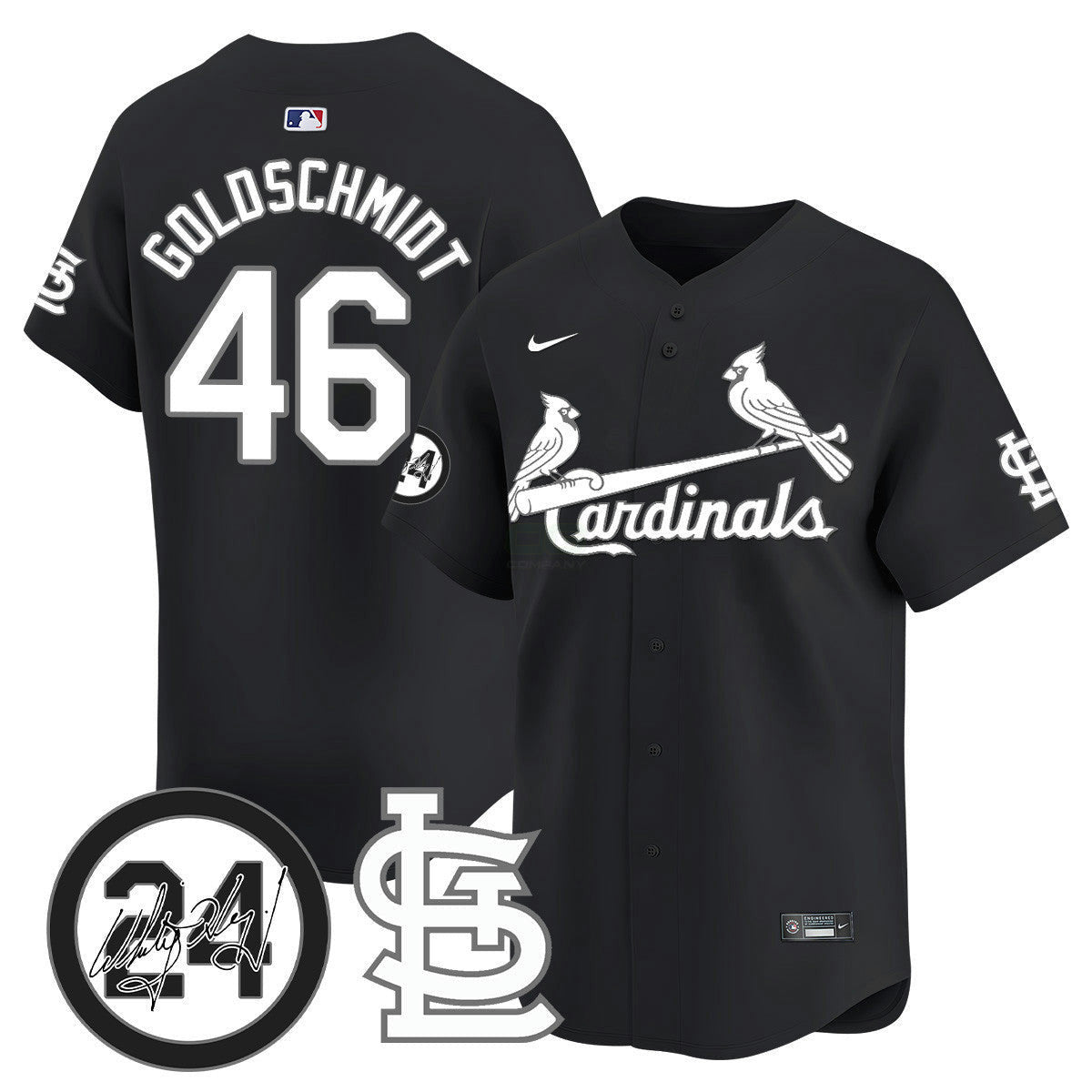 Camisa MLB Men’s St. Louis Memorial Vapor Premier Limited Jersey