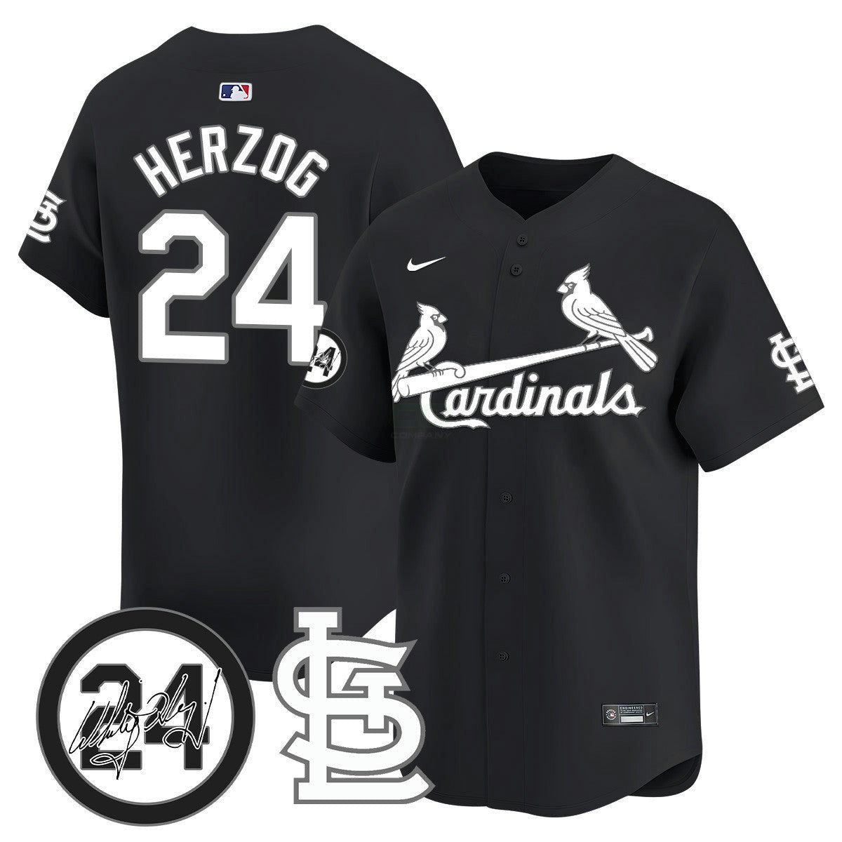 Camisa MLB Men’s St. Louis Memorial Vapor Premier Limited Jersey