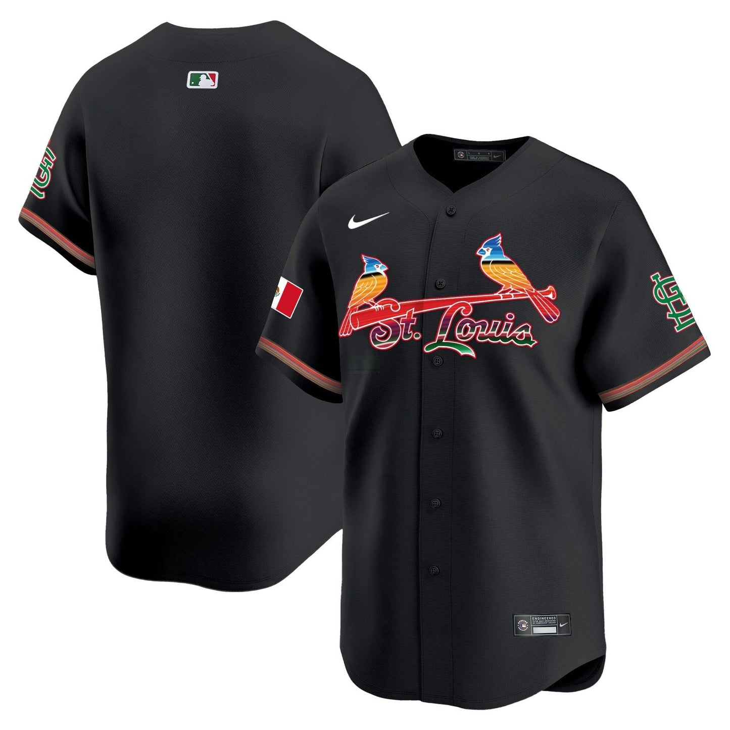 Camisa MLB Men’s St. Louis Mexico Vapor Premier Limited Jersey